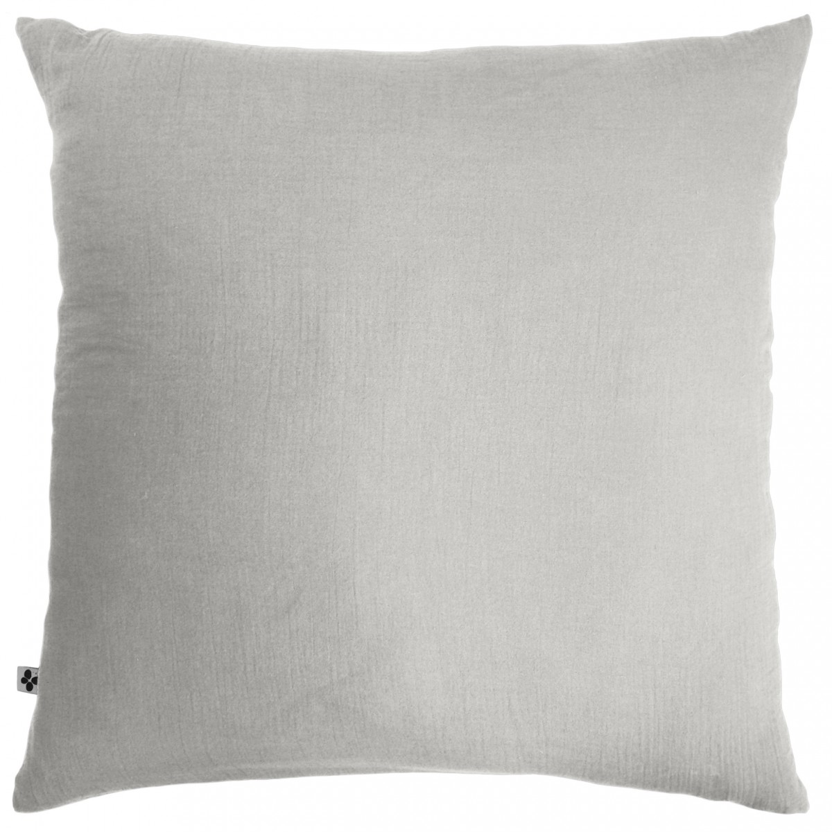 Taie d'oreiller Double Gaze Coton Gaia 60 x 60 cm Nuage