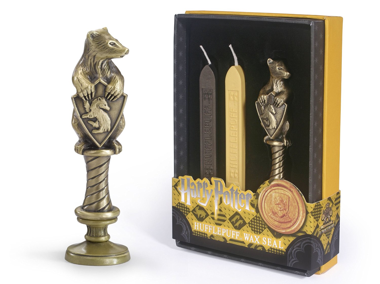 HARRY POTTER Tampon  cacheter Hufflepuff 10 cm