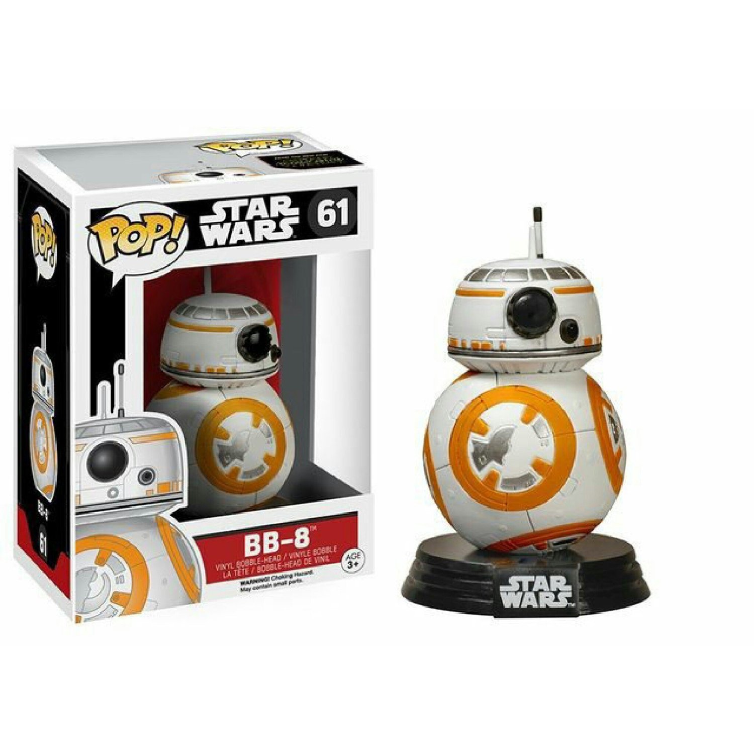 STAR WARS Episode VII POP! Vinyl Bobble Head BB-8 Droid 10 cm