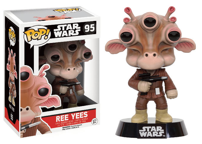 STAR WARS POP! Vinyl Bobble Head Ree Yees Limited Edition 9 cm