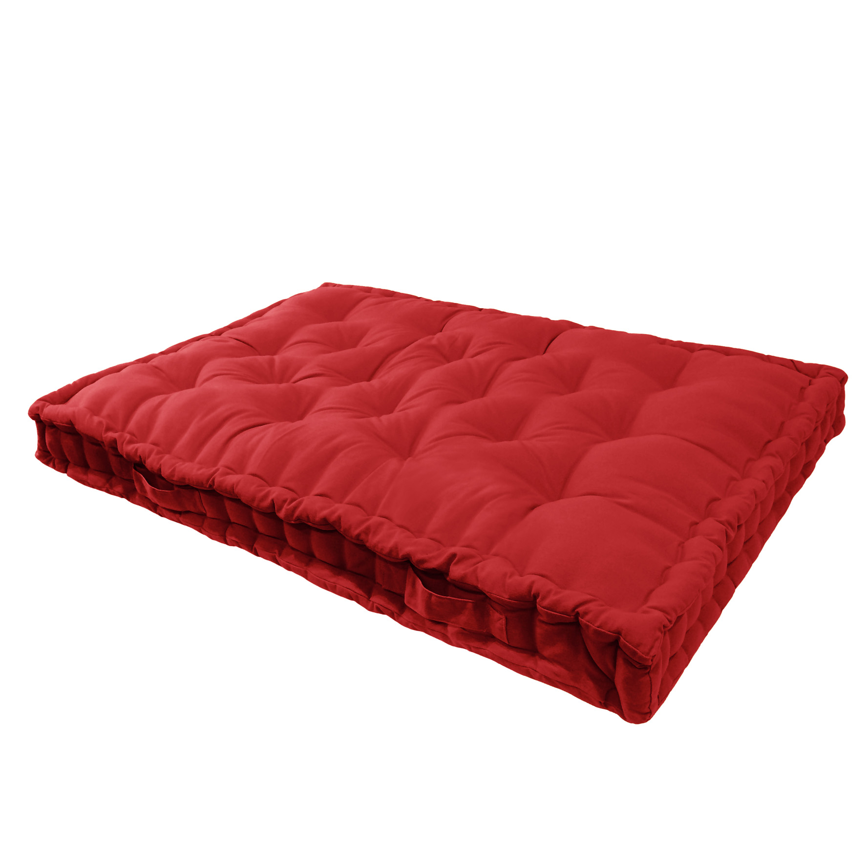 Coussin de Palette matelass Kalas Cerise 80 x 120 cm