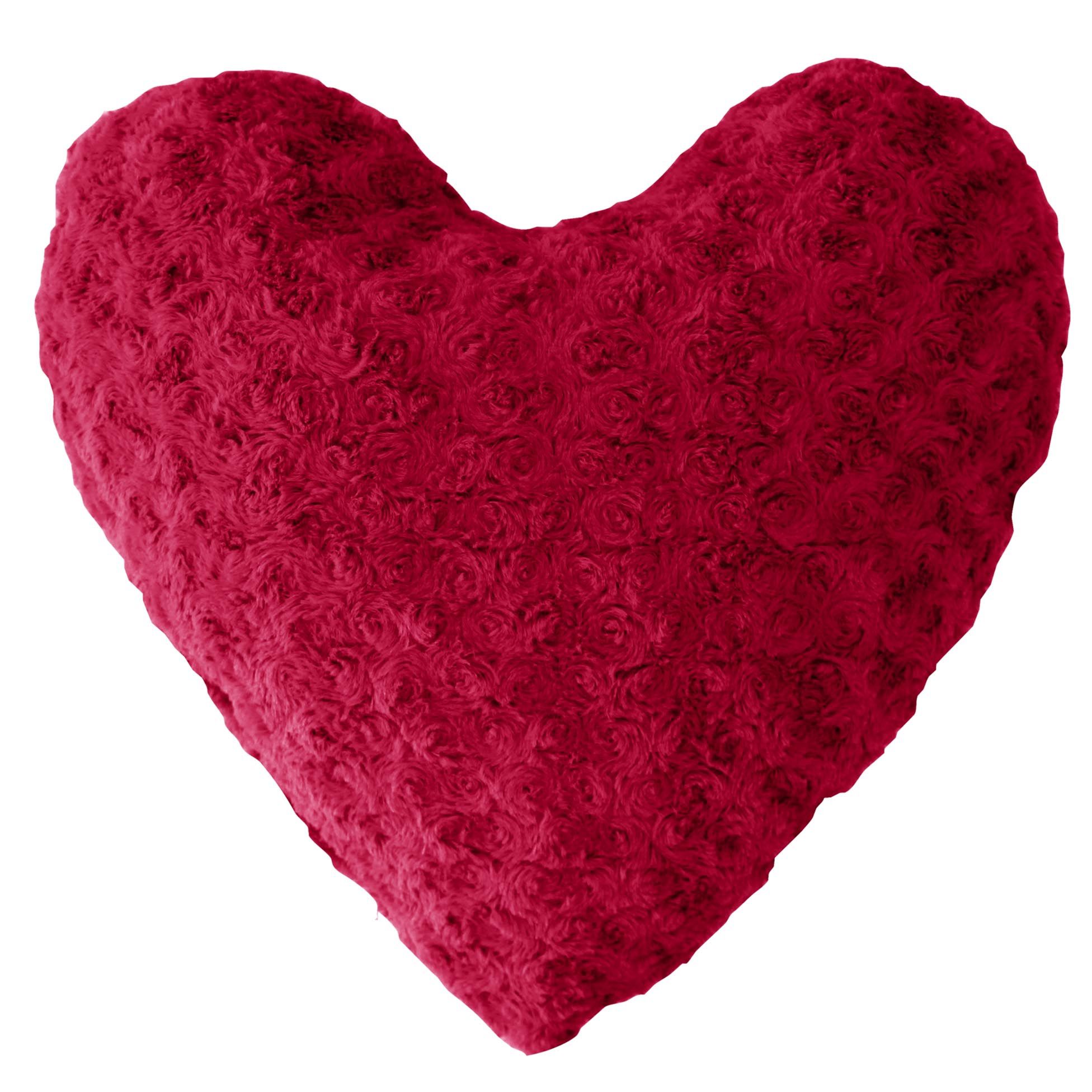 Coussin imitation Fourrure Collection Himalaya Coeur