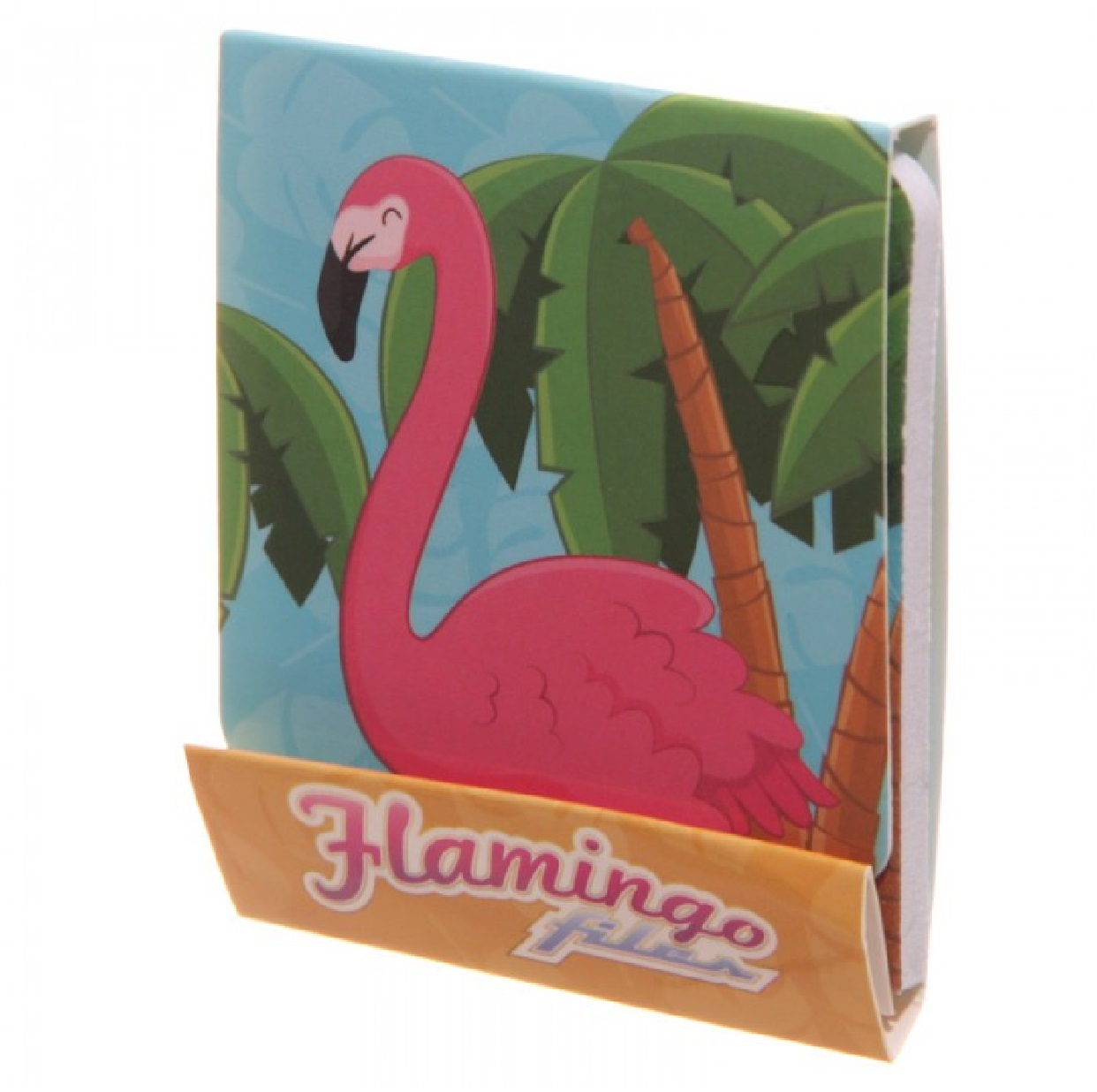 1 Bote de limes  ongles Design Funky flamant rose