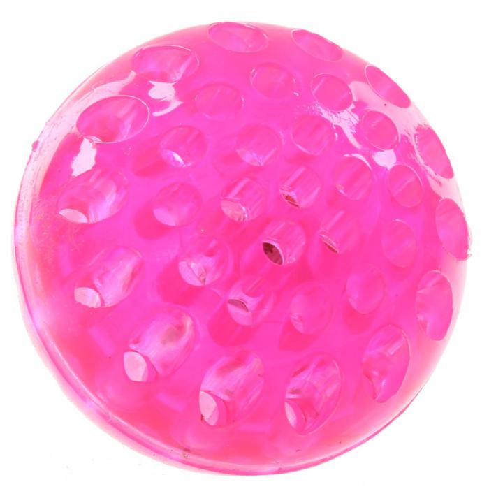Balle LED  presser fluorescente rose