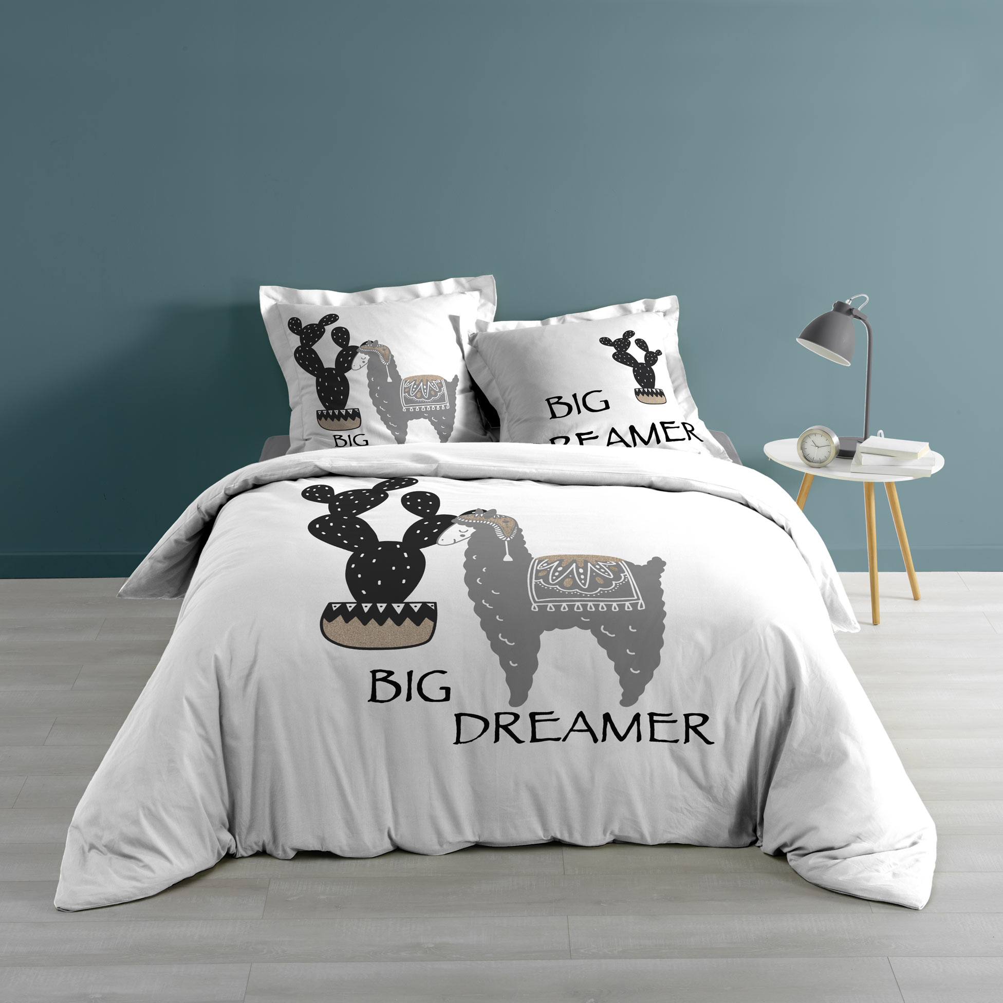 Parure Housse de couette Collection Lama Big Dreamer