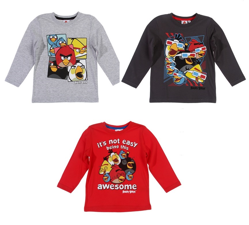 ANGRY BIRD T-shirt manche longue