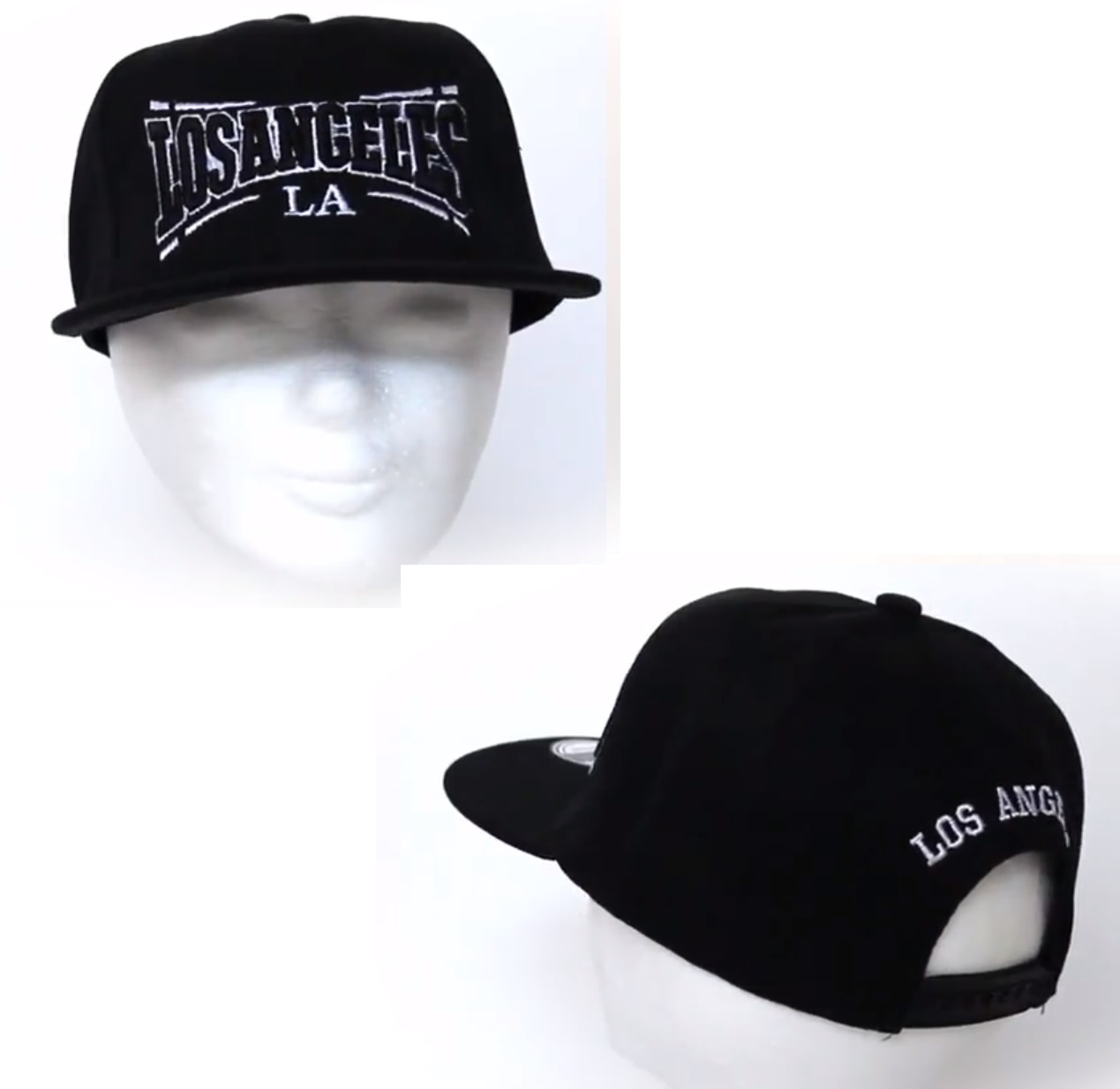 LOS ANGELES Casquette noir