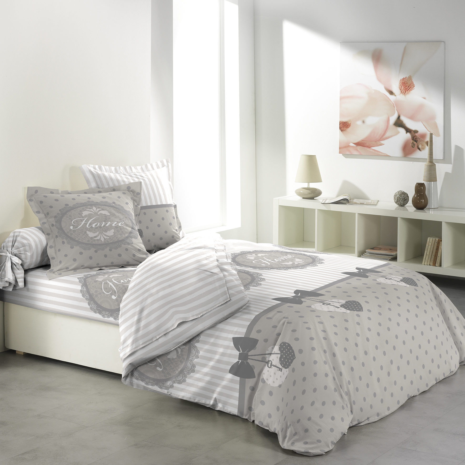 Housse de couette 6 pieces Collection Romantic Home