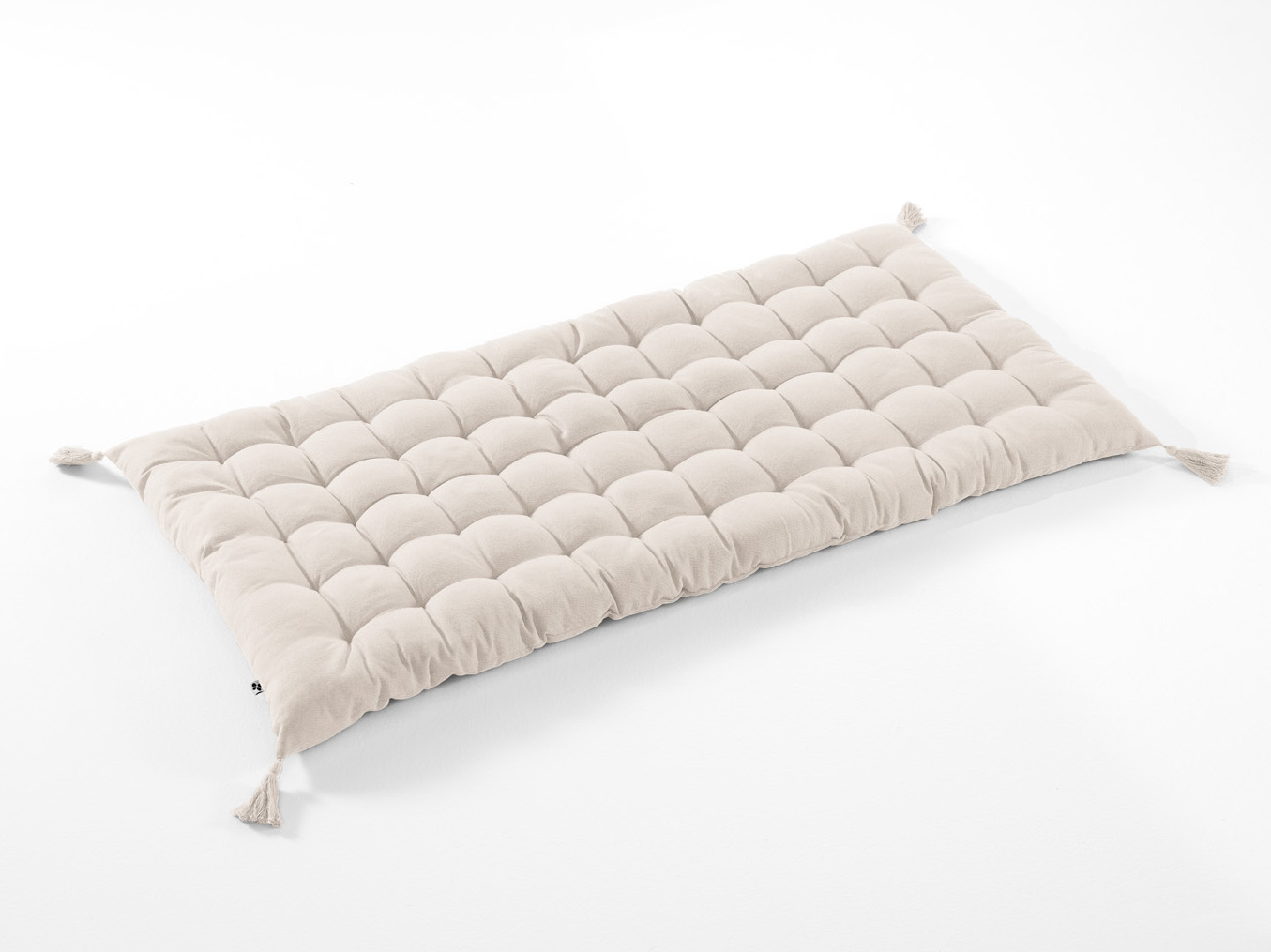 Matelas de sol avec pompons Kalas Grege