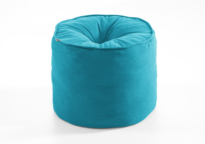 Pouf rond Kalas Paon