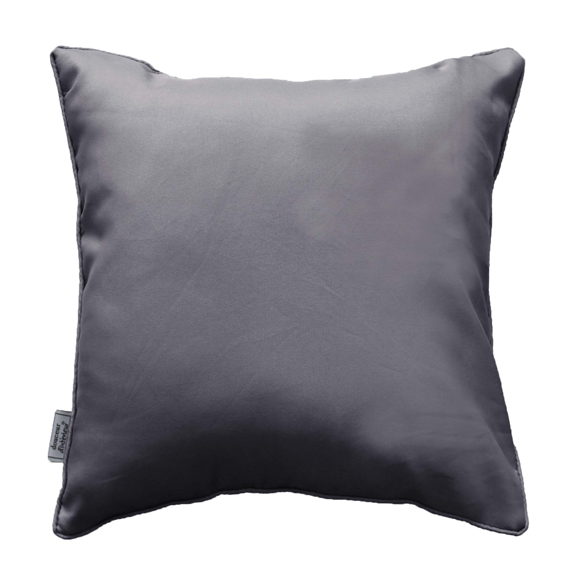 Coussin passepoil 40 x 40 cm Beton