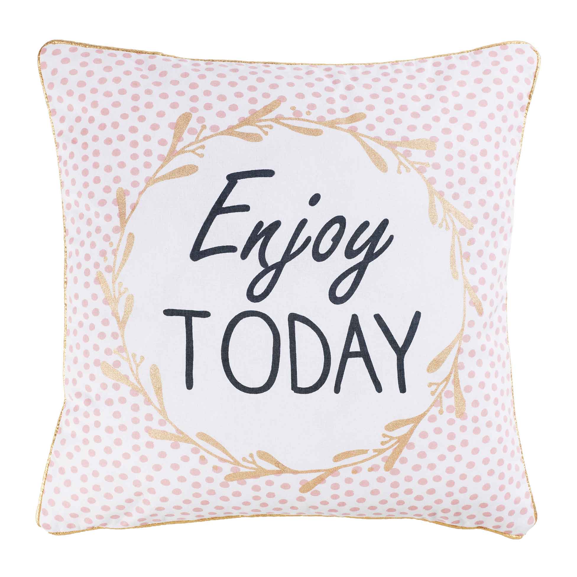 Housse de coussin Modele Enjoy Today