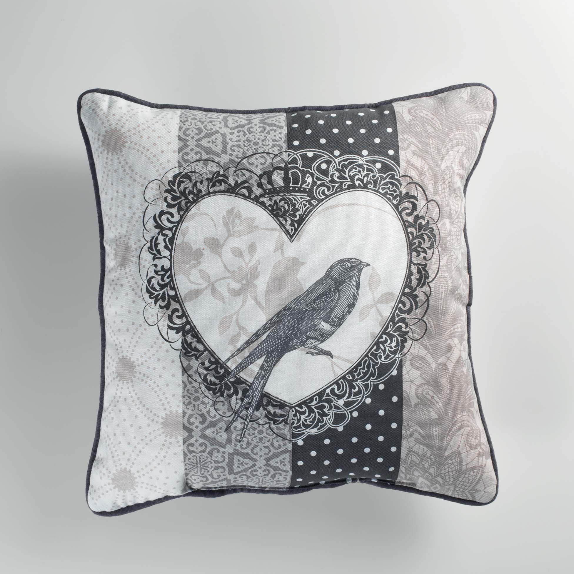 Coussin Passepoil Collection Love Bird