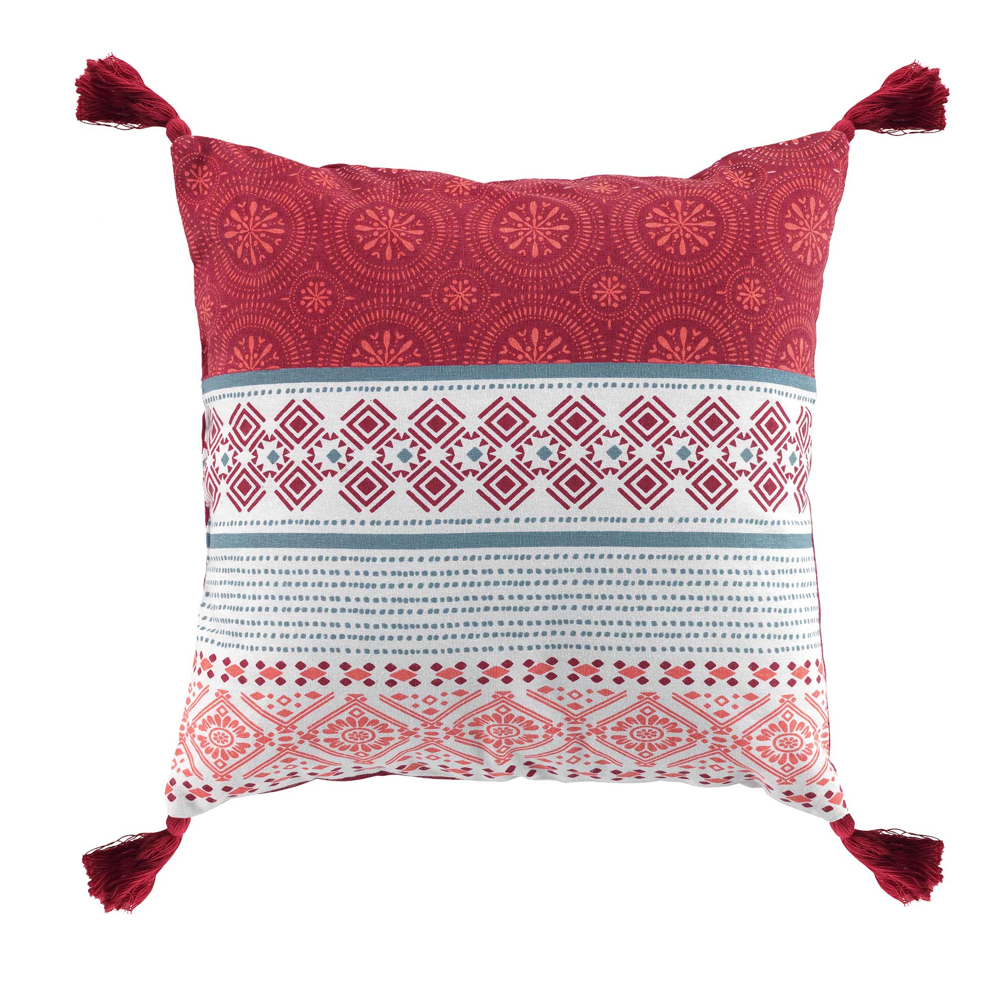 Coussin Pompons Collection Terrabellas