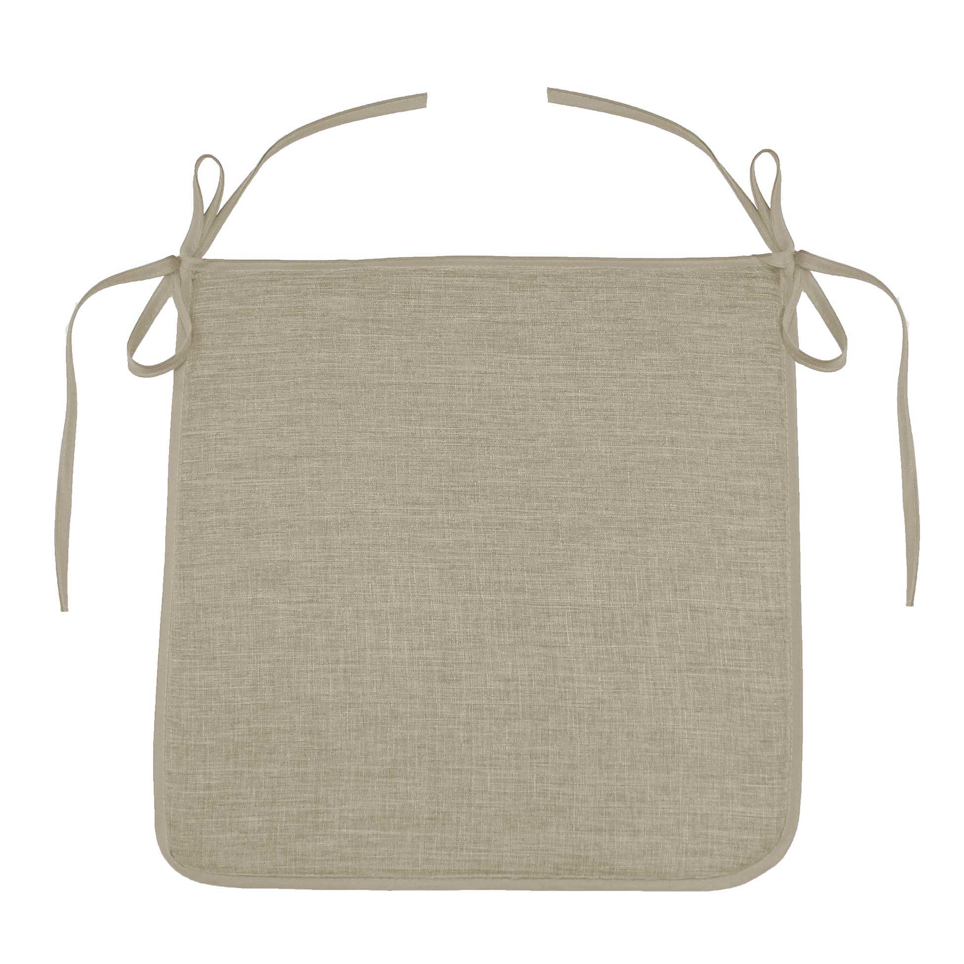Coussin Galette de chaise Chambray Newtons Beige