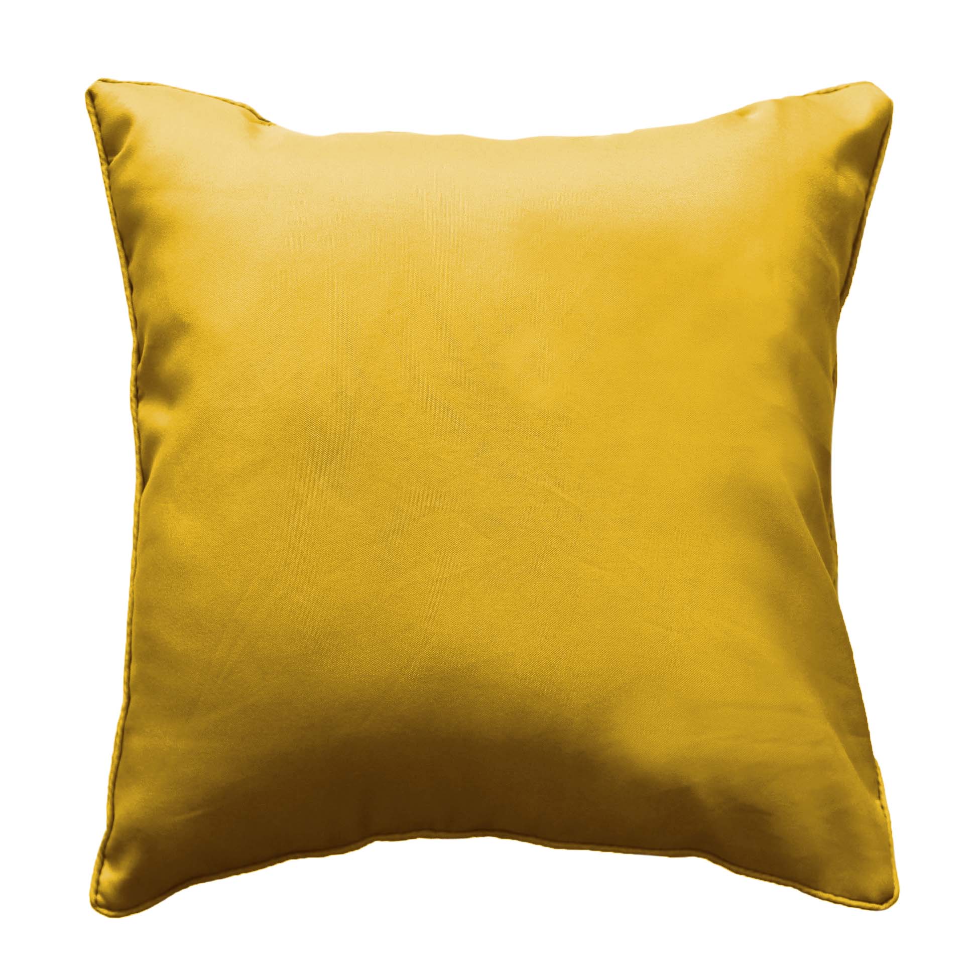 Coussin passepoil 40 x 40 cm Miel