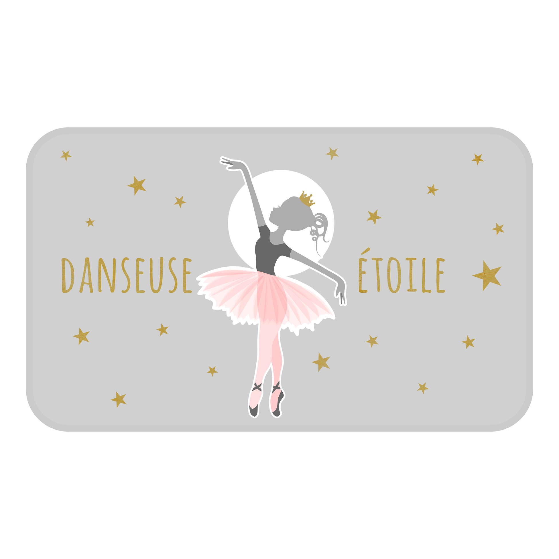 Tapis velours Merveilleuse Danseuse Etoile