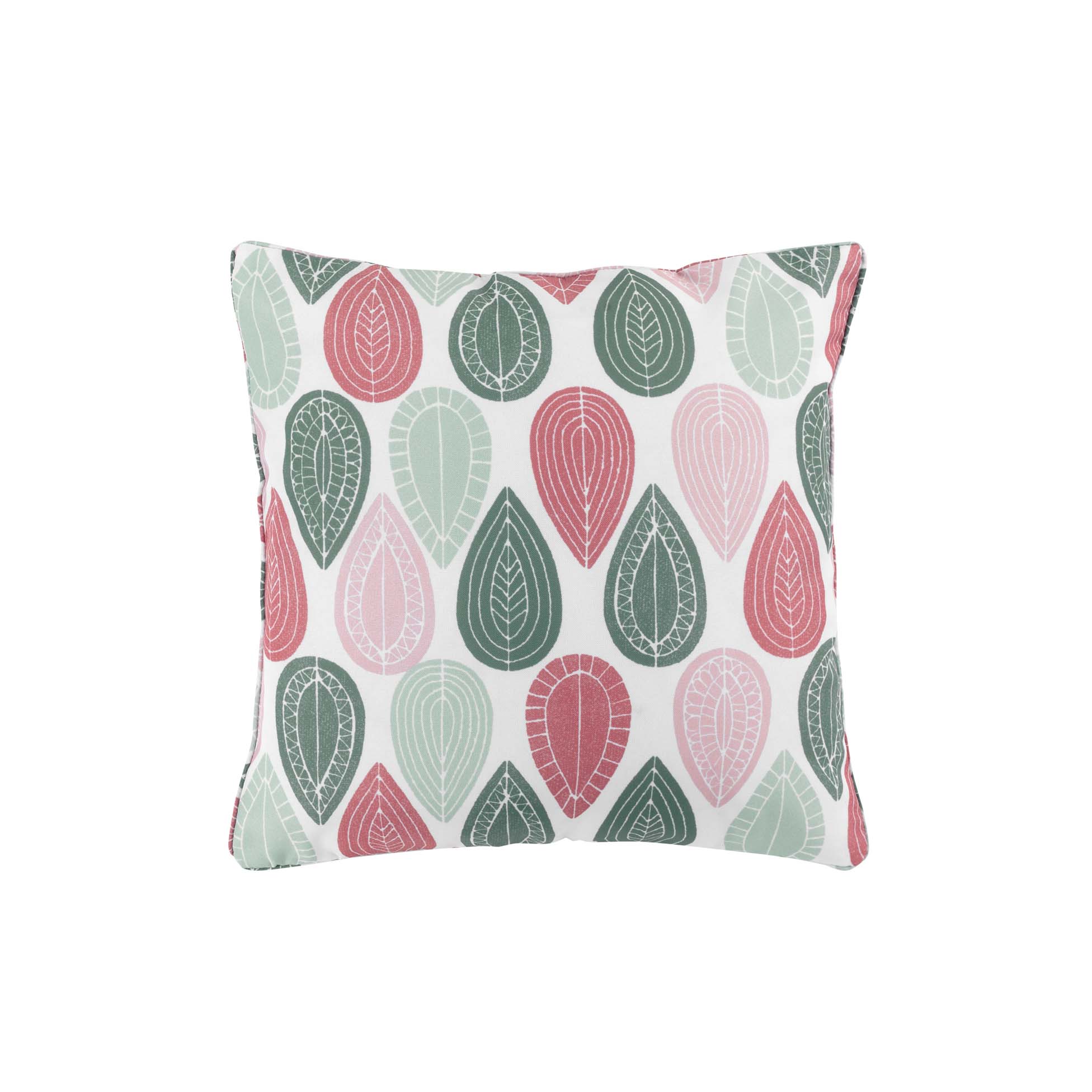 Coussin Passepoil 40 x 40 cm Palpito rose
