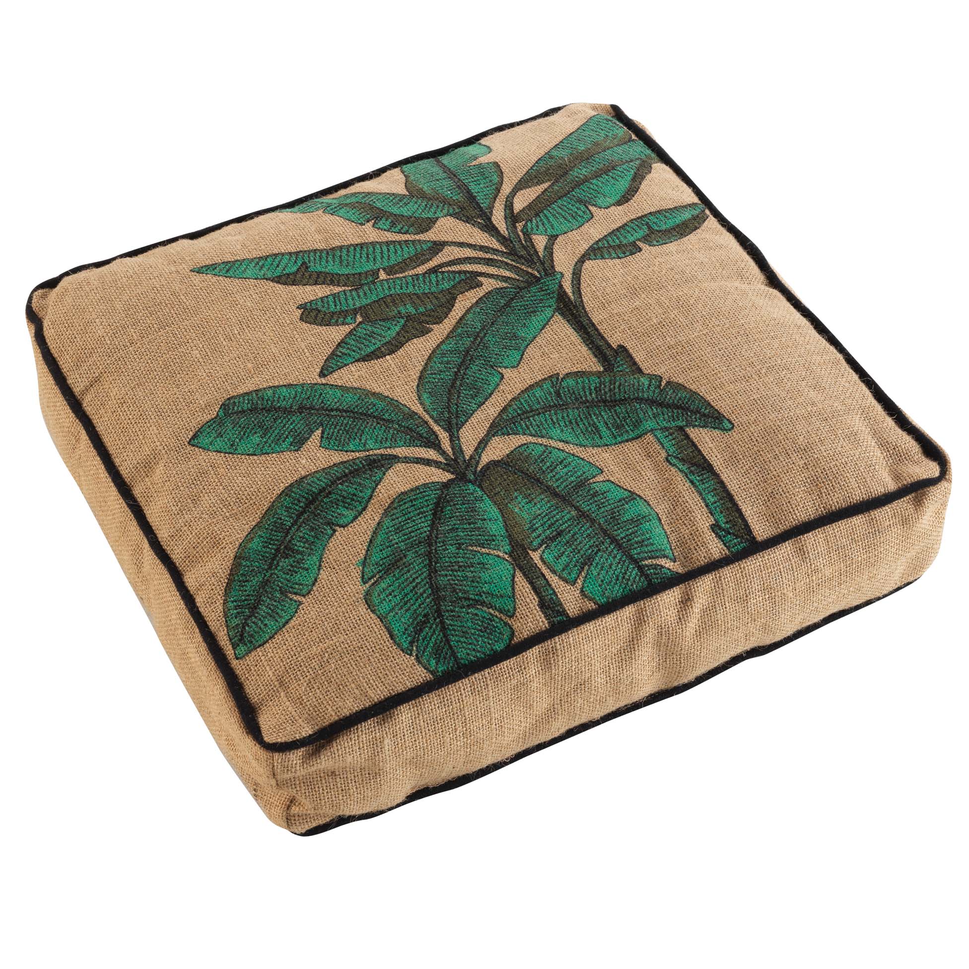 Coussin de sol jute Balinesie