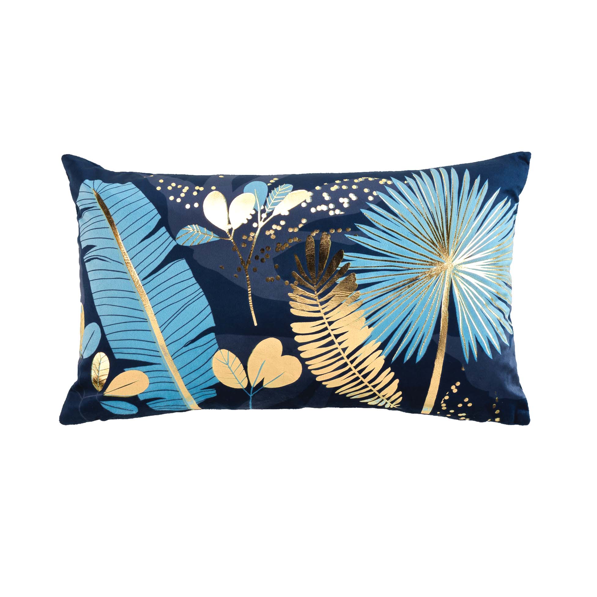 Housse de Coussin 30 x 50 cm Feuilles de prusseor