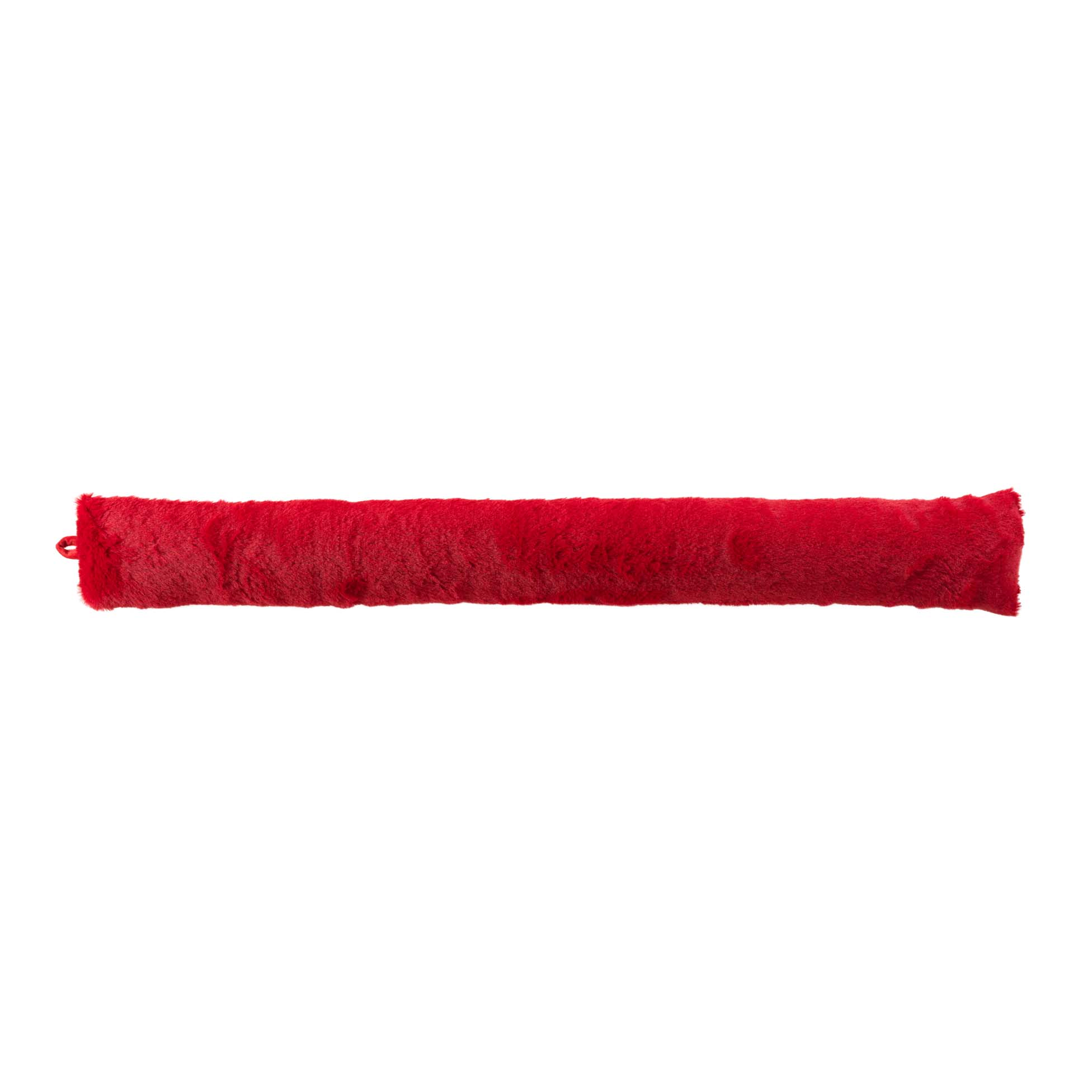 Coussin bas de porte 10 x 80 cm Caresses rouge