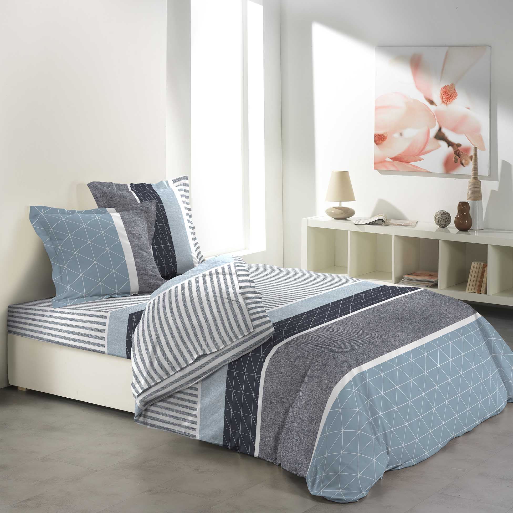 ANAZOZ Drap Housse, Violet, Couvre-Matelas Uni, Linge De Lit Doux