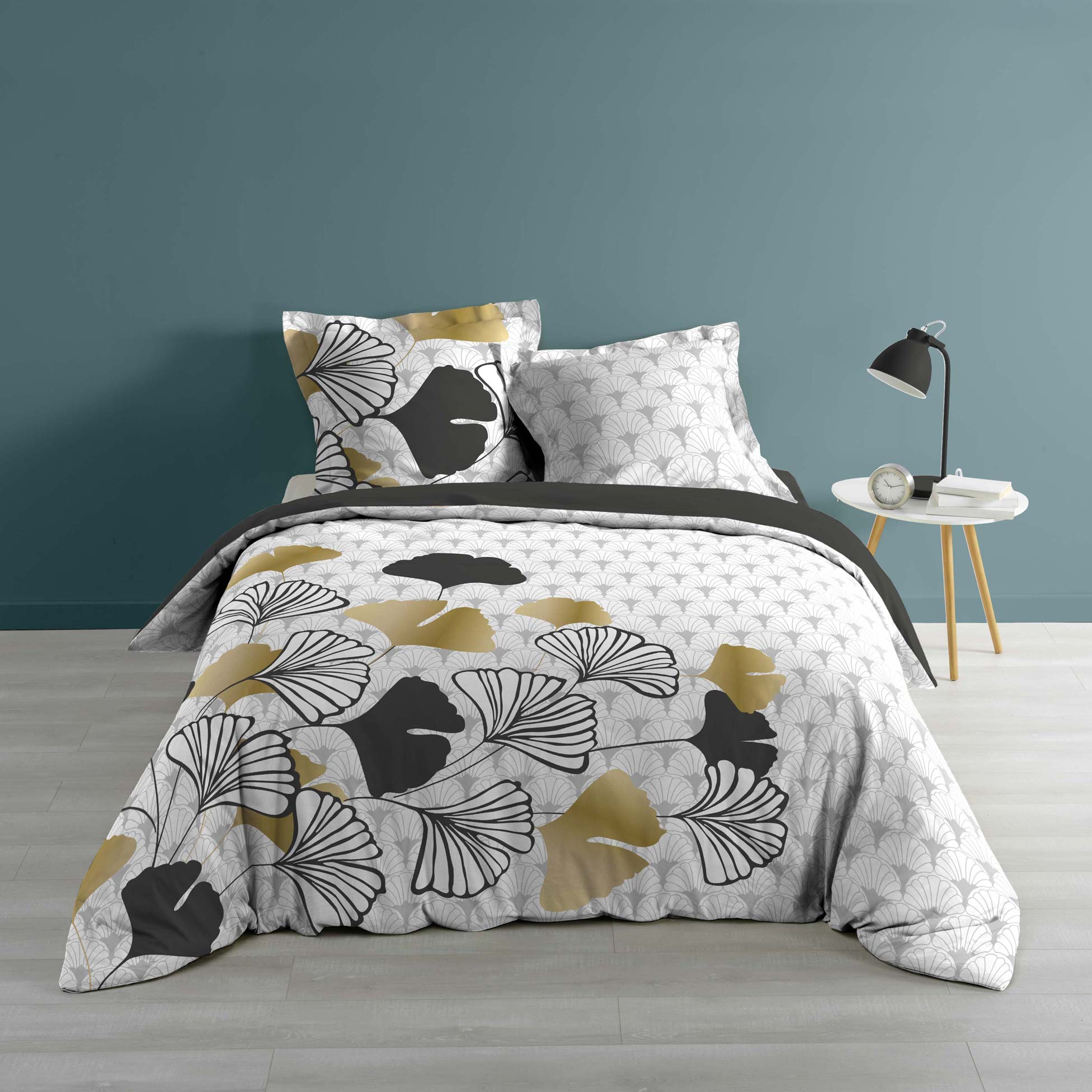 Parure Housse de couette Collection Feuilles Preciosas