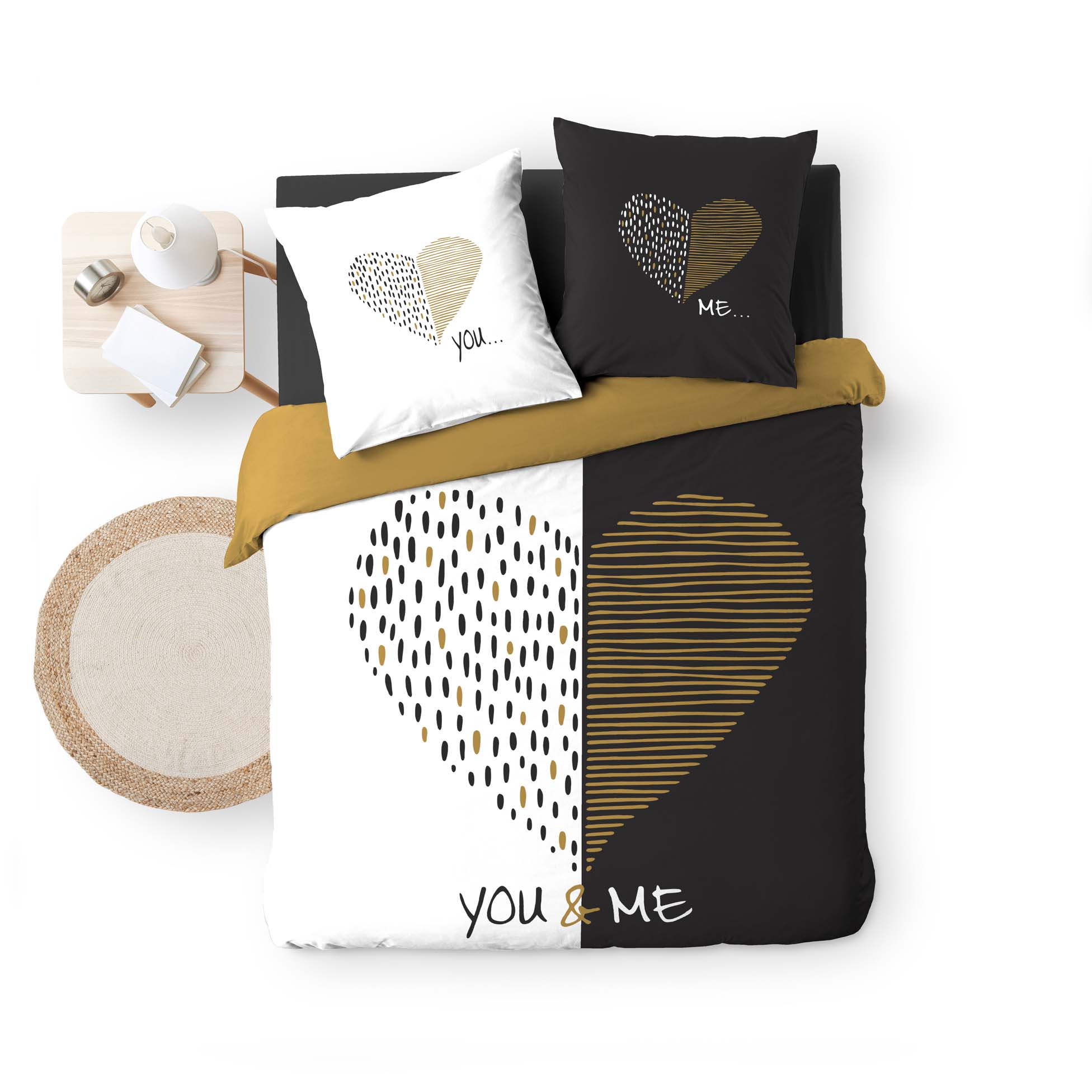 Parure Housse de couette Collection You and Me