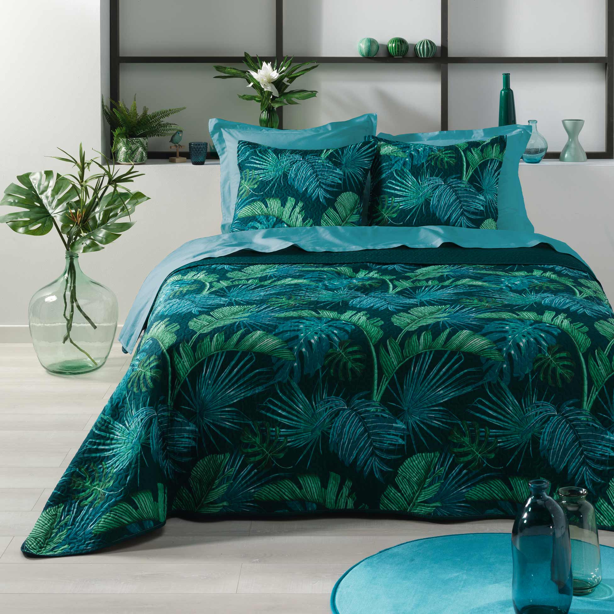 Couvre lit Matelass Collection Tropicale