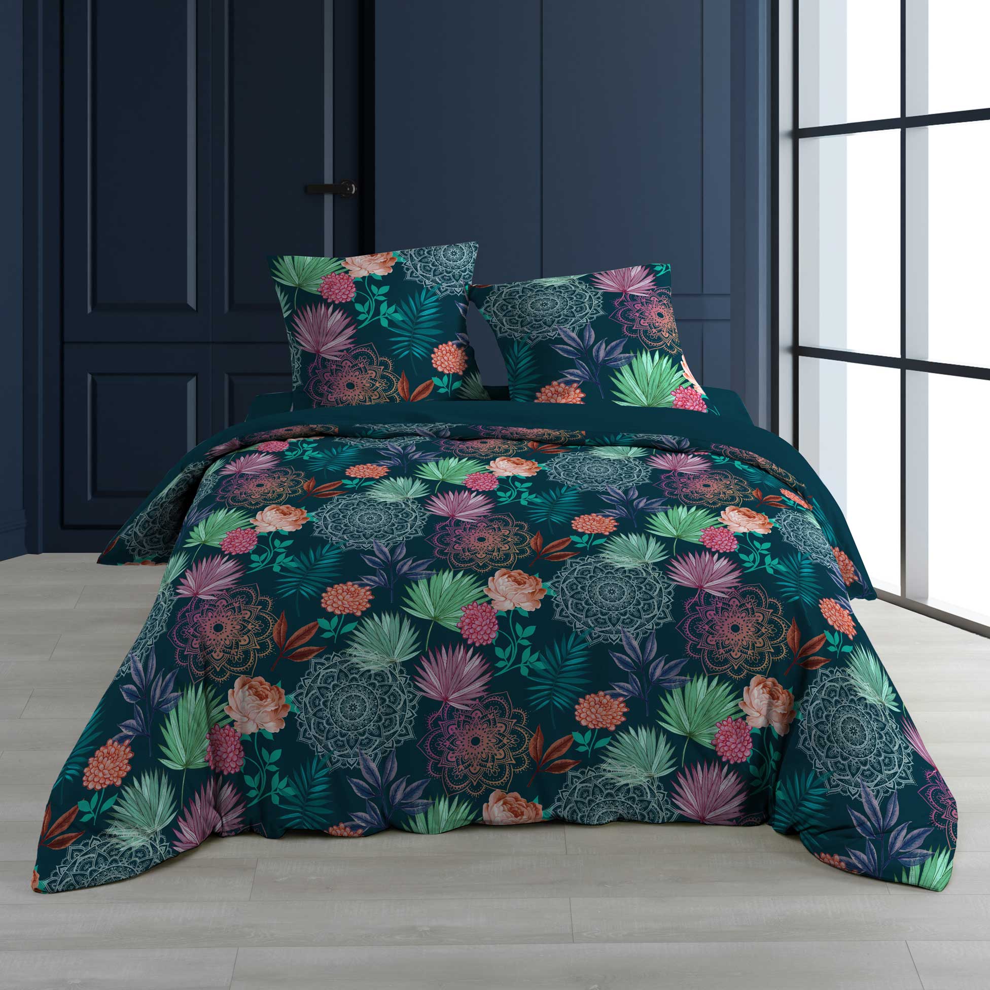 Parure Housse de couette Collection Multi-Bluemanie