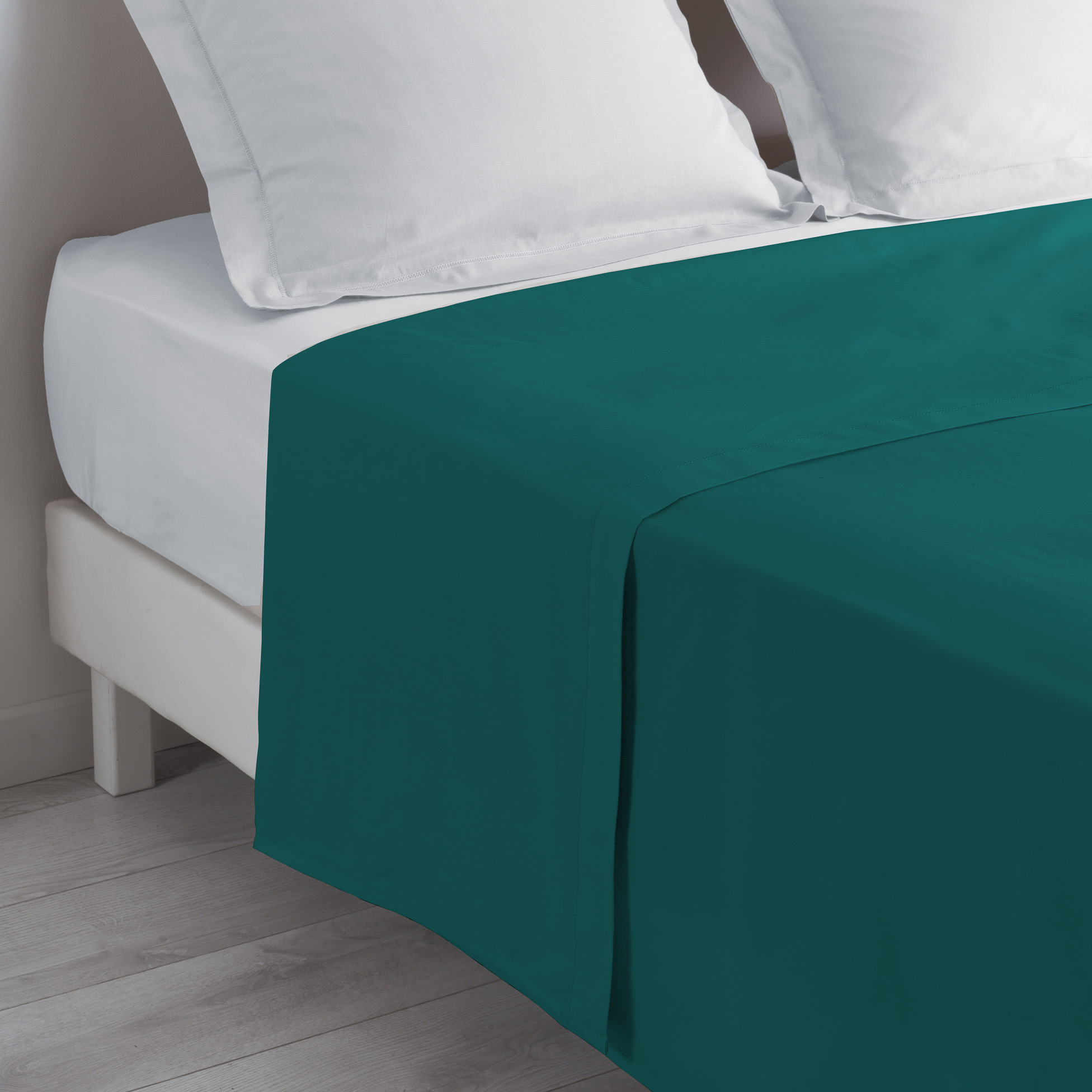 Drap plat 57 fils coton Collection Tendance uni