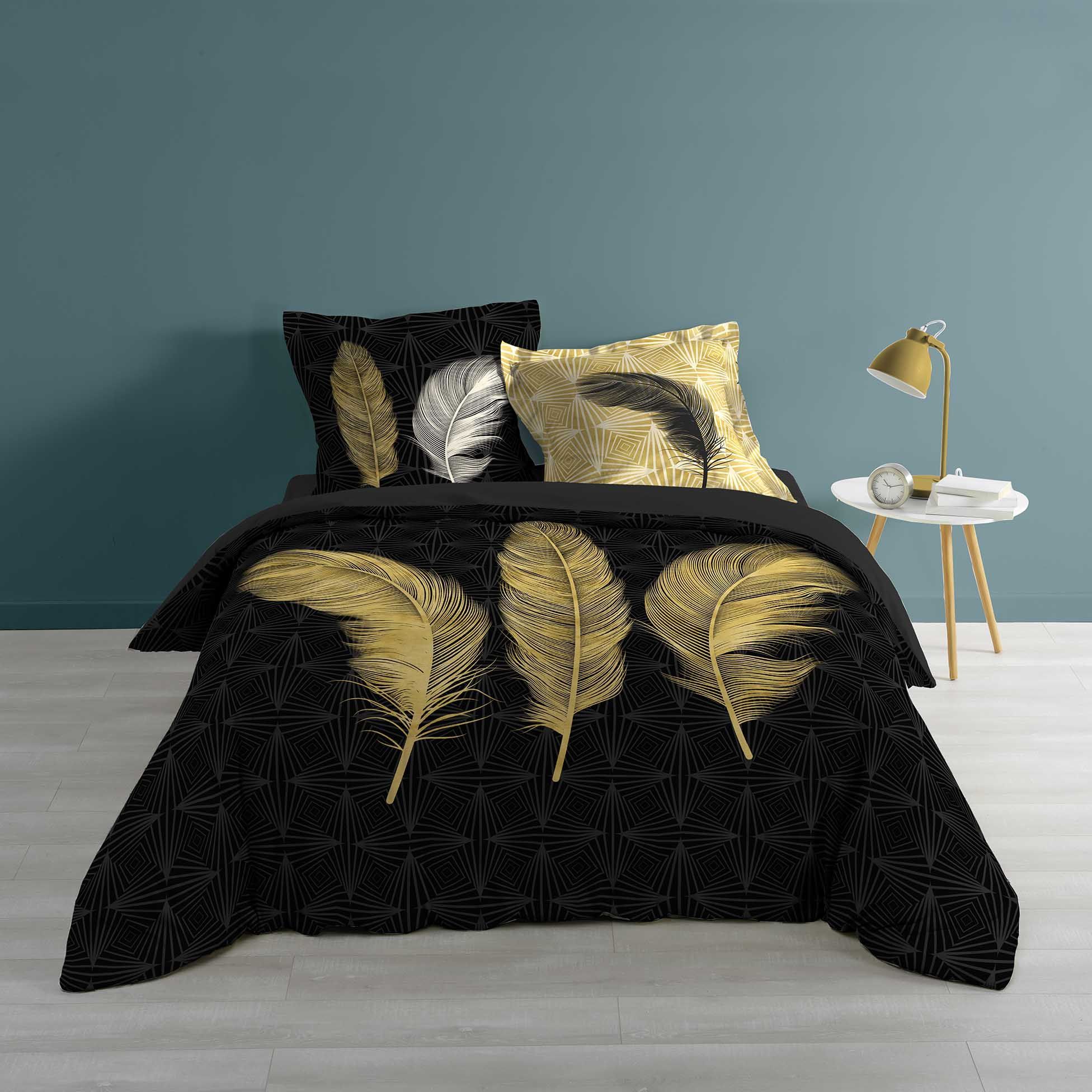 Parure Housse de couette Collection Plume Love