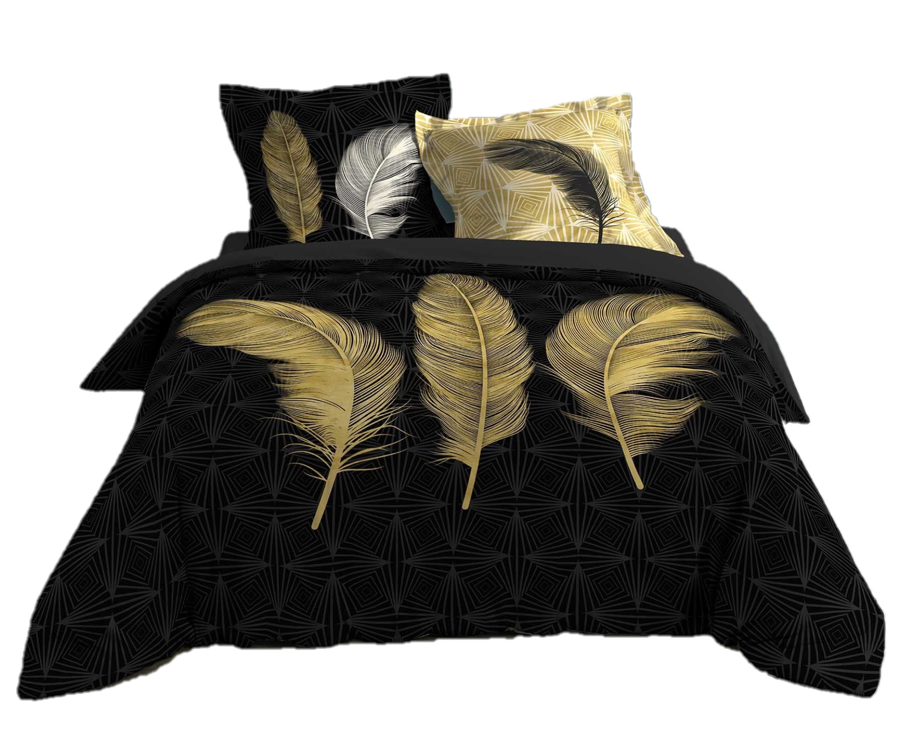 Parure Housse de couette Collection Plume Love