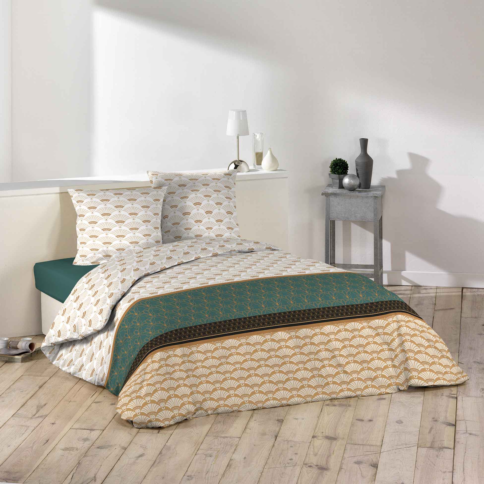 Parure Housse de couette Microfibre Collection Agatha