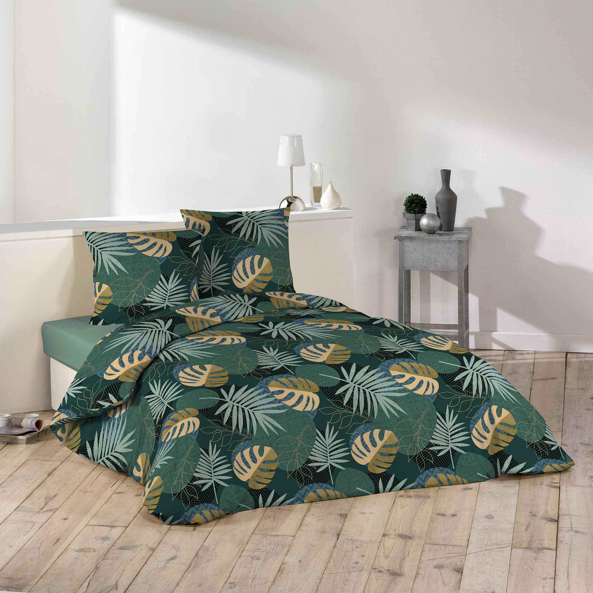 Parure Housse de couette Microfibre Collection Cala