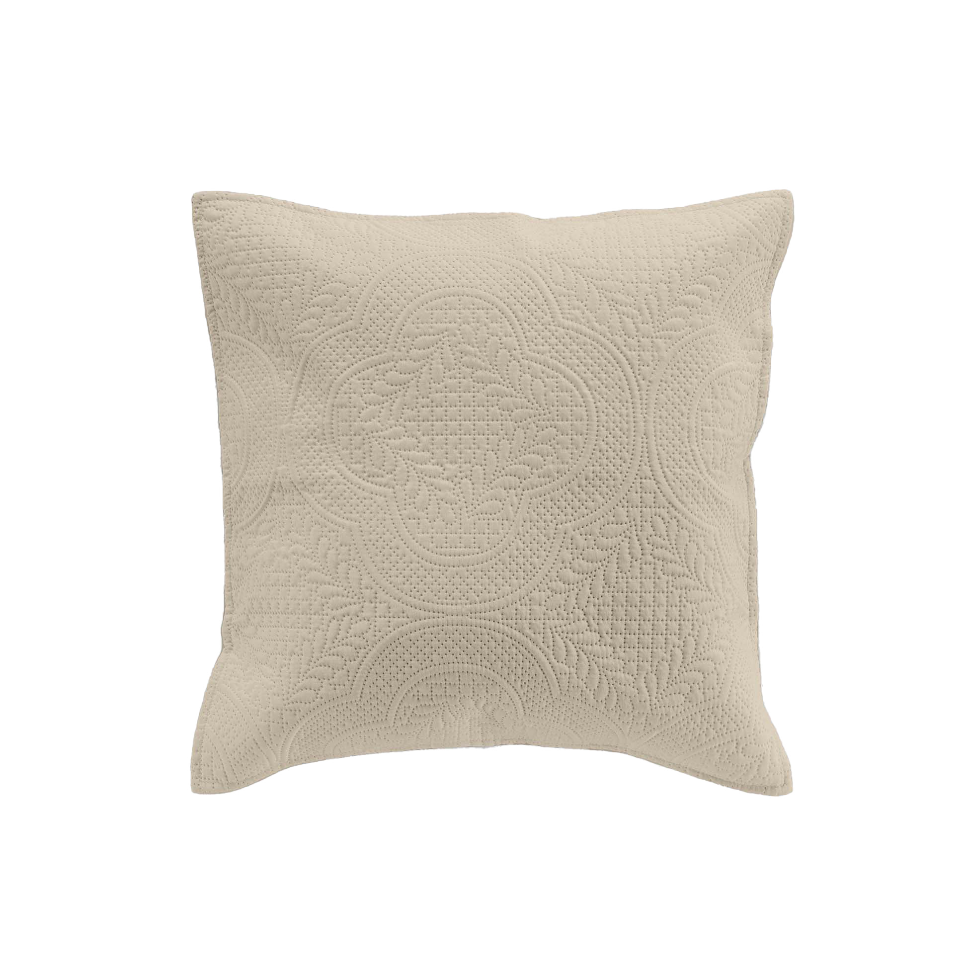 Housse de Coussin 40 x 40 cm Romano naturel