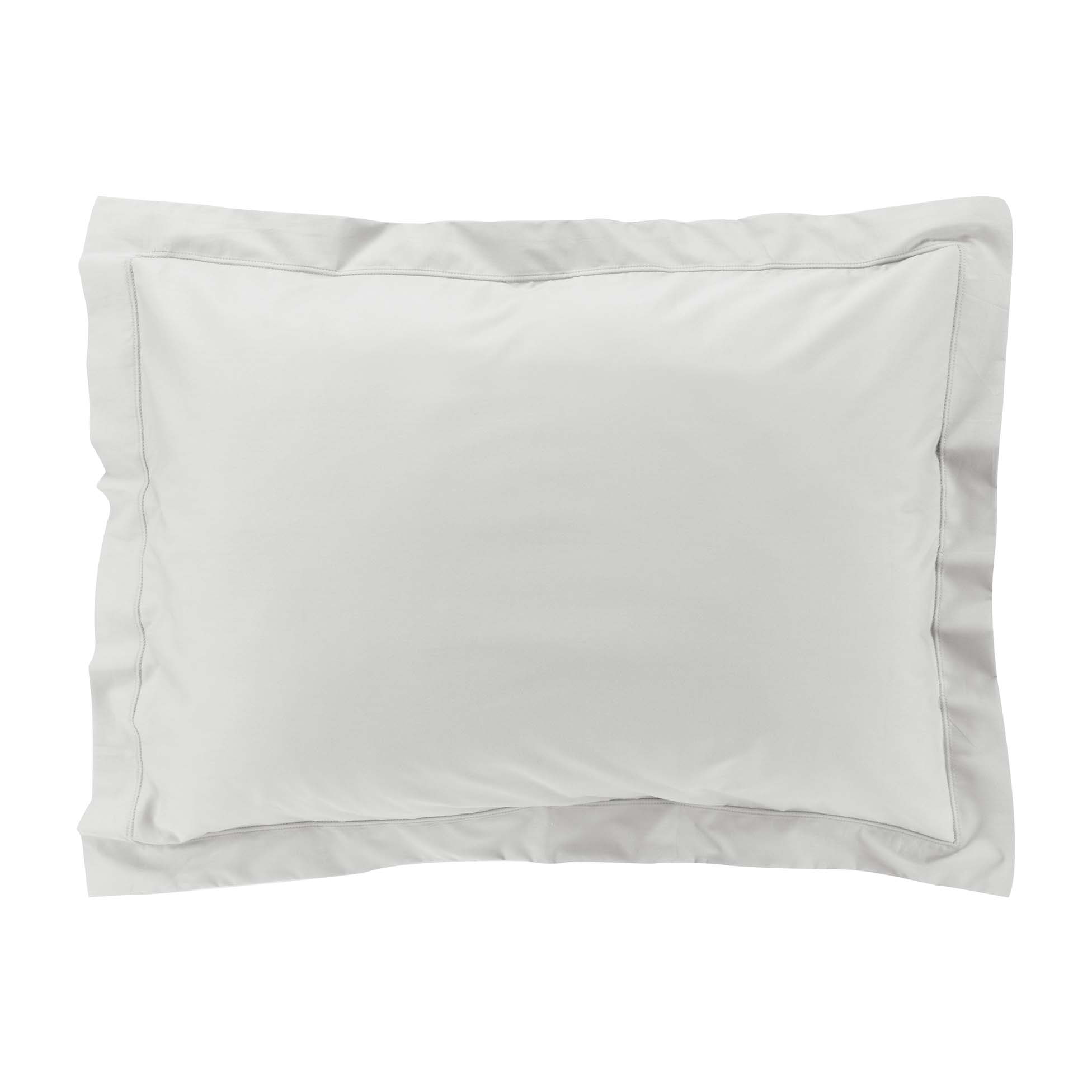 Taie d oreiller 50 x 70 cm Percale de coton blanc