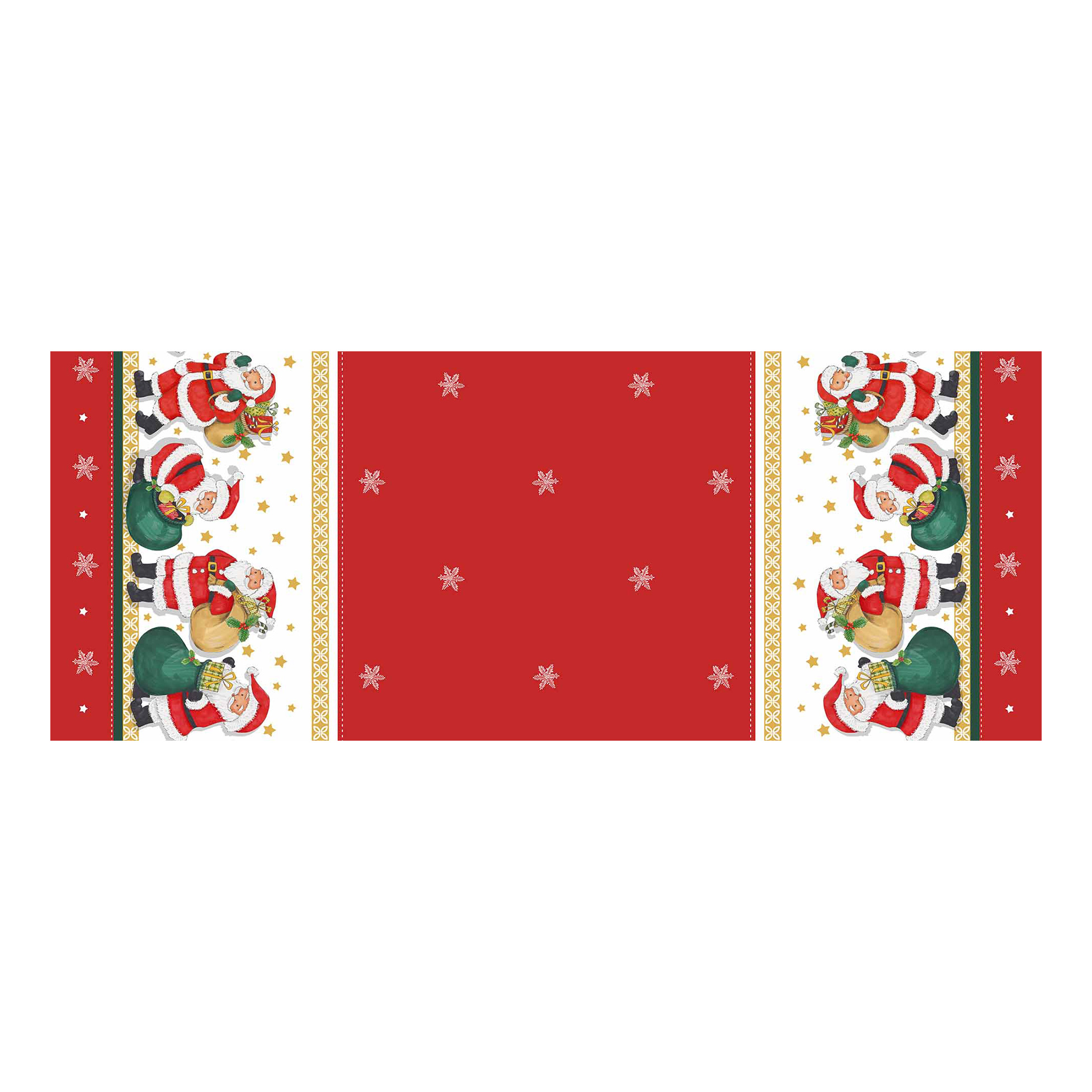 Nappe Toile cire au mtre Noel tradition