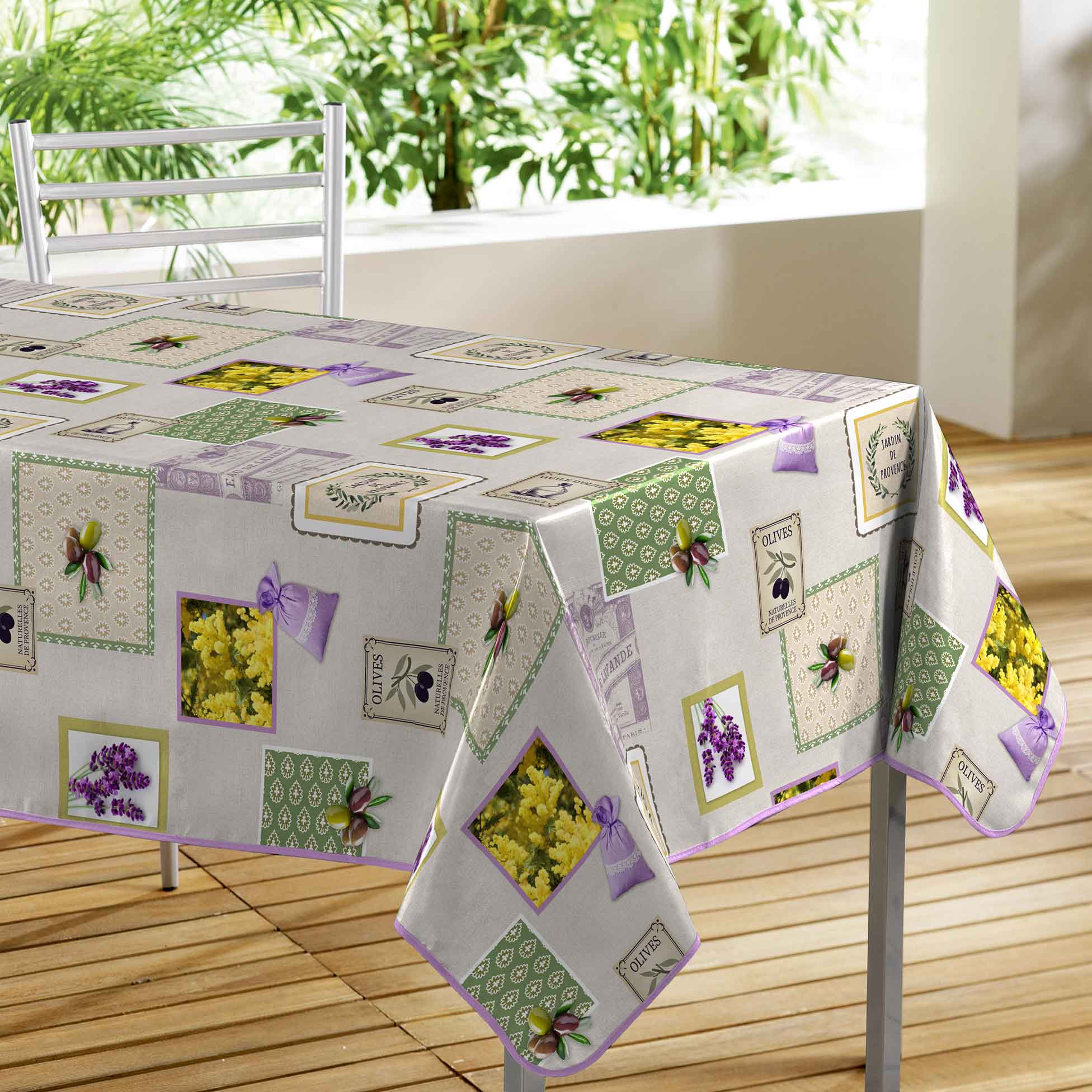 Nappe rectangle PVC Provence