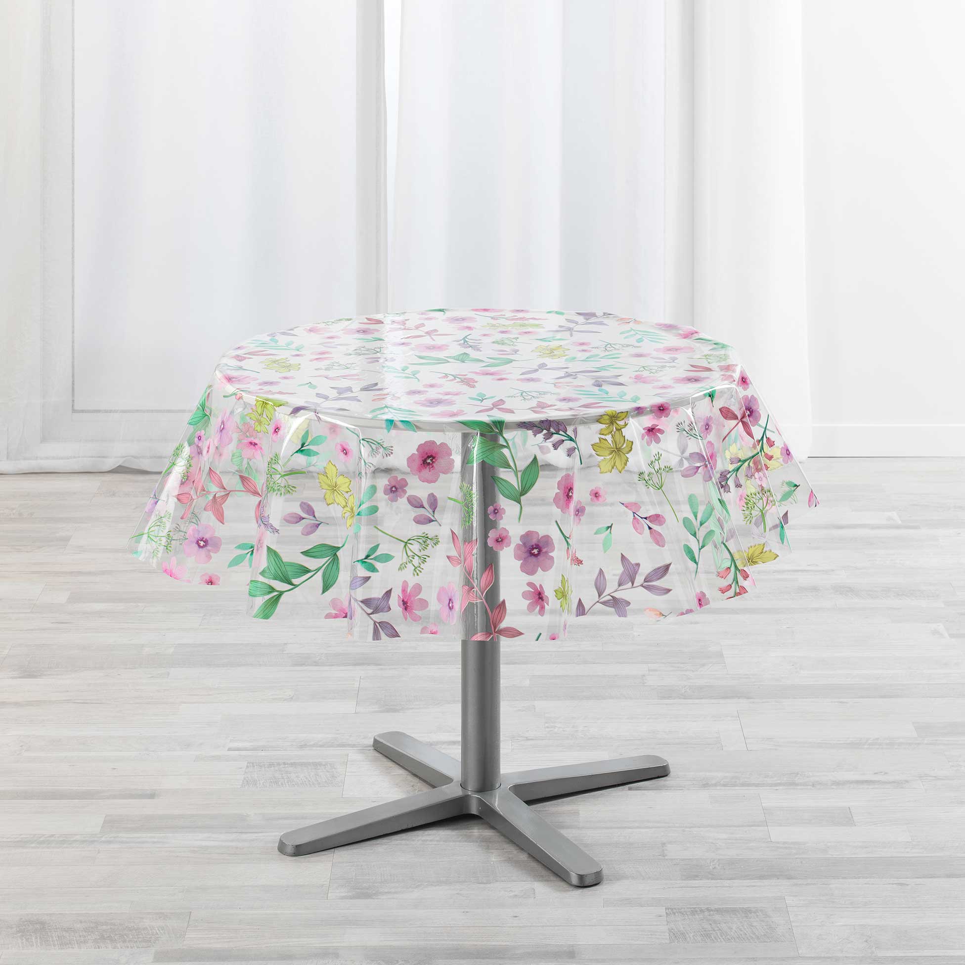 Nappe cristal 140 cm Fleurs d't