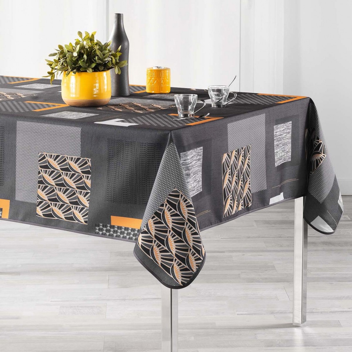 Nappe rectangle Opsis gris