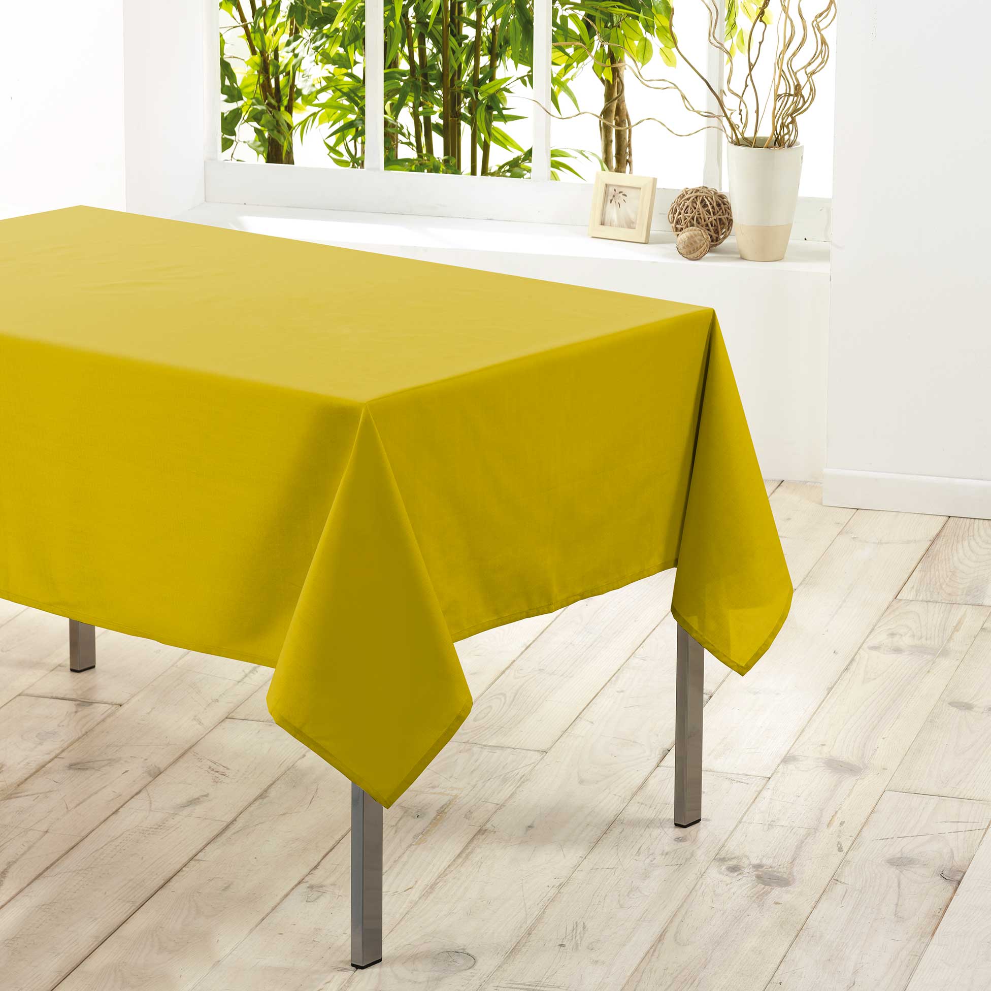 Nappe polyester 140 x 200 cm Miel