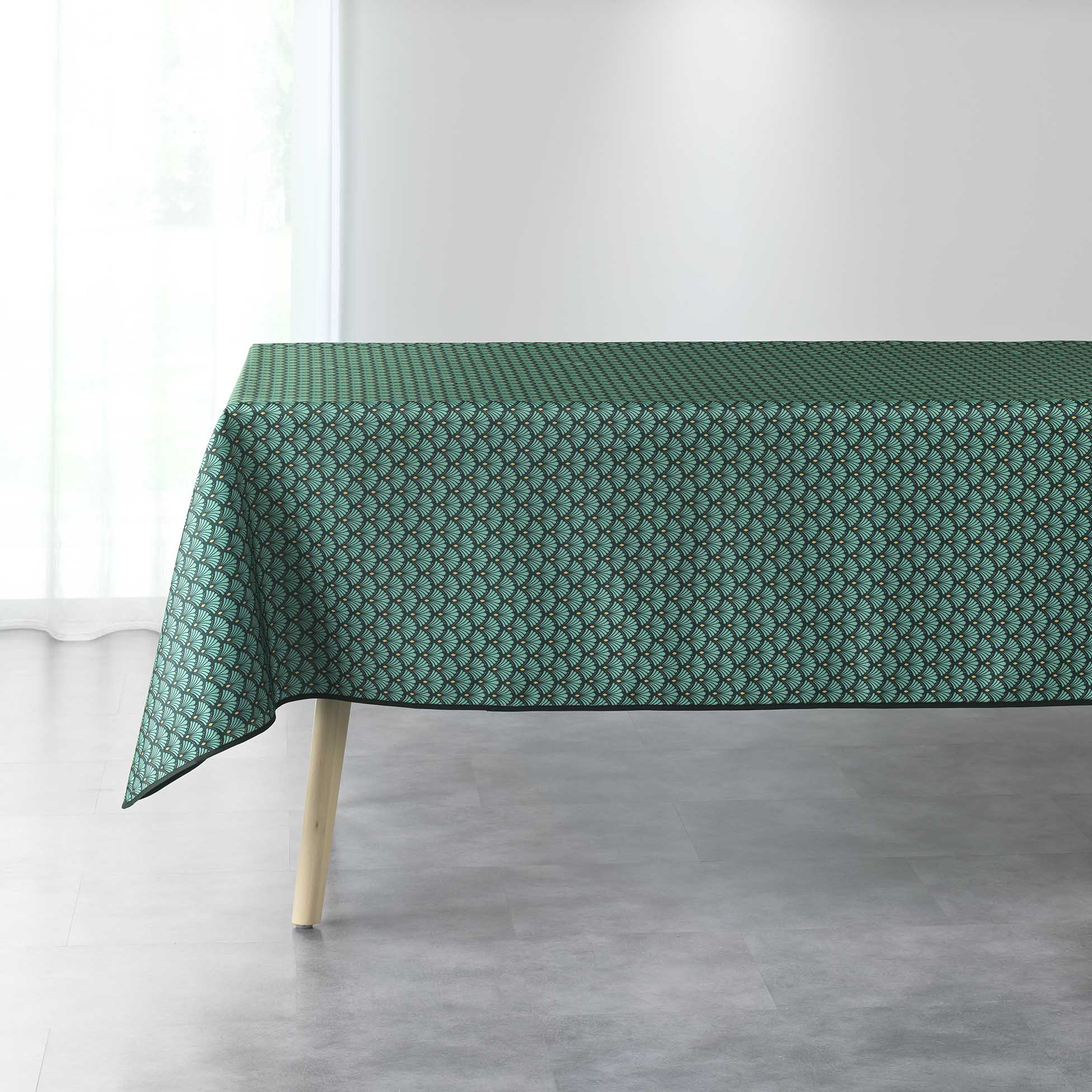 Nappe rectangle Art-Chic vert