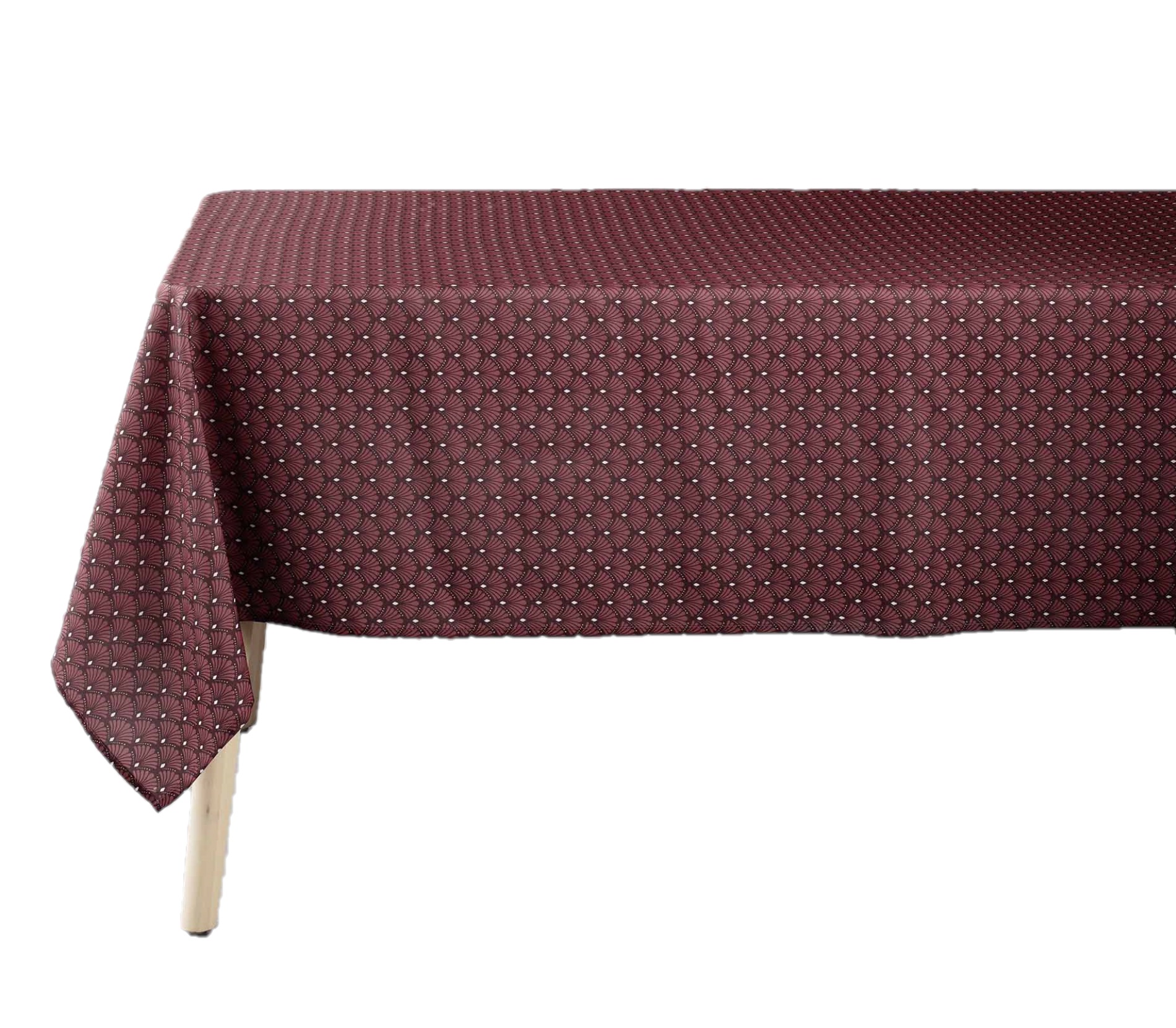 Nappe rectangle 145 x 240 cm Art-Chic terracotta