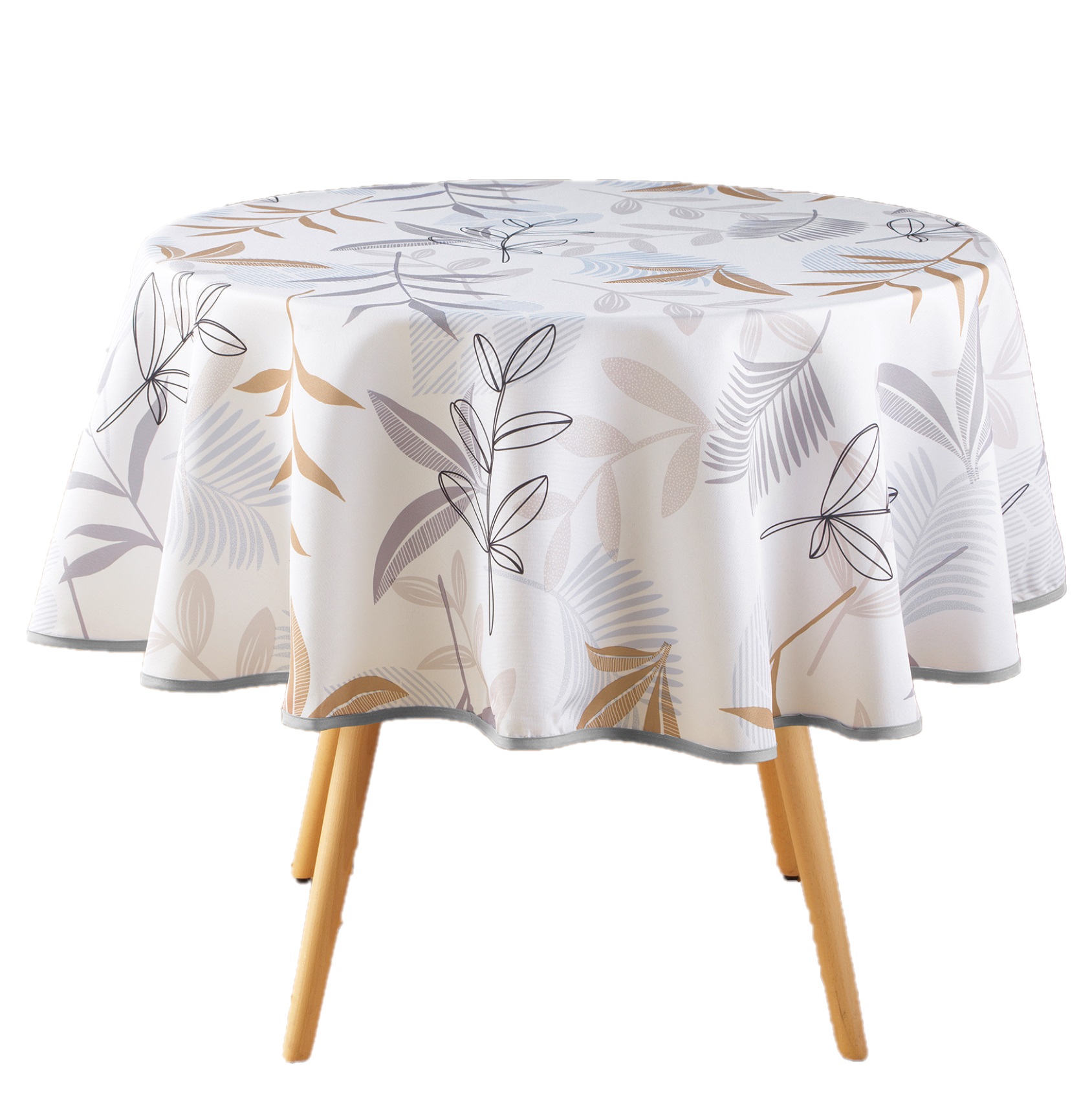 Nappe ronde 180 cm douceur miraline