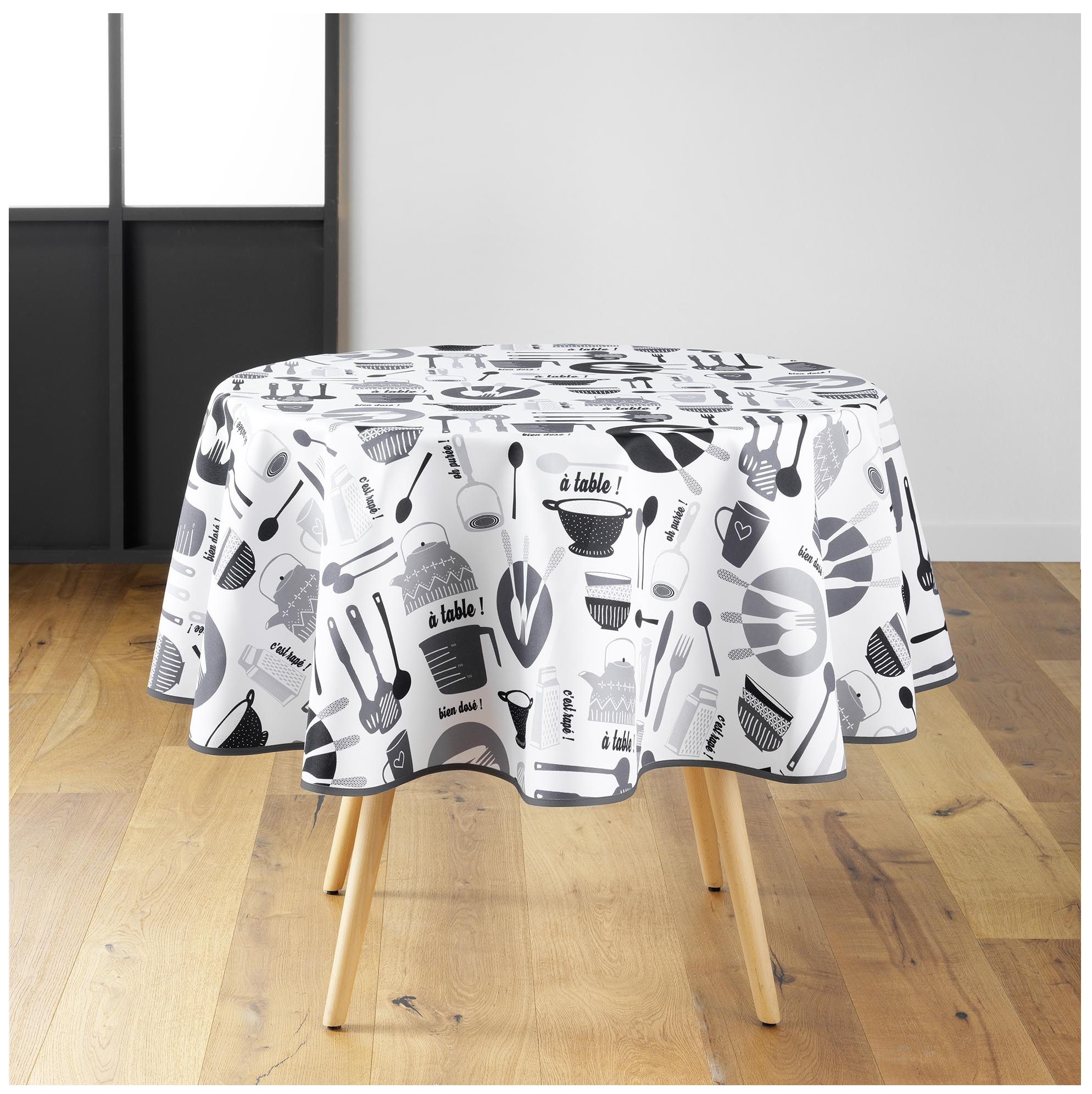 Nappe ronde Collection En cuisine