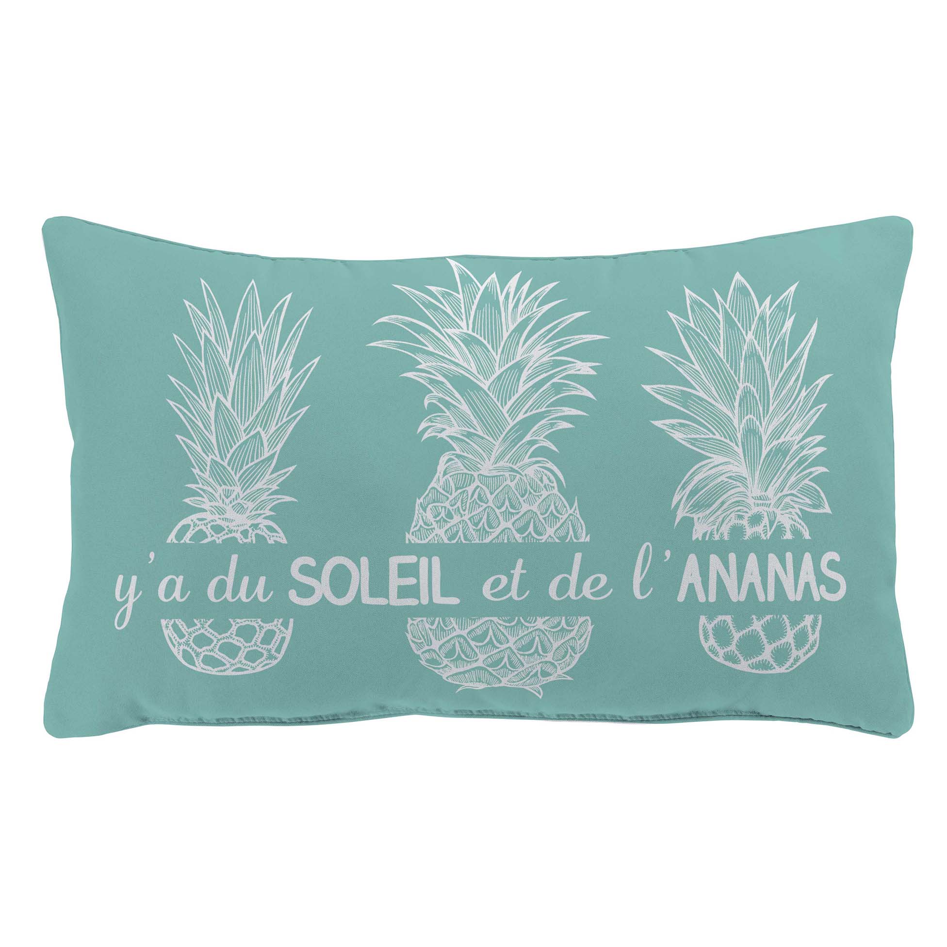 Coussin dhoussable Collection Pacifique Slogan