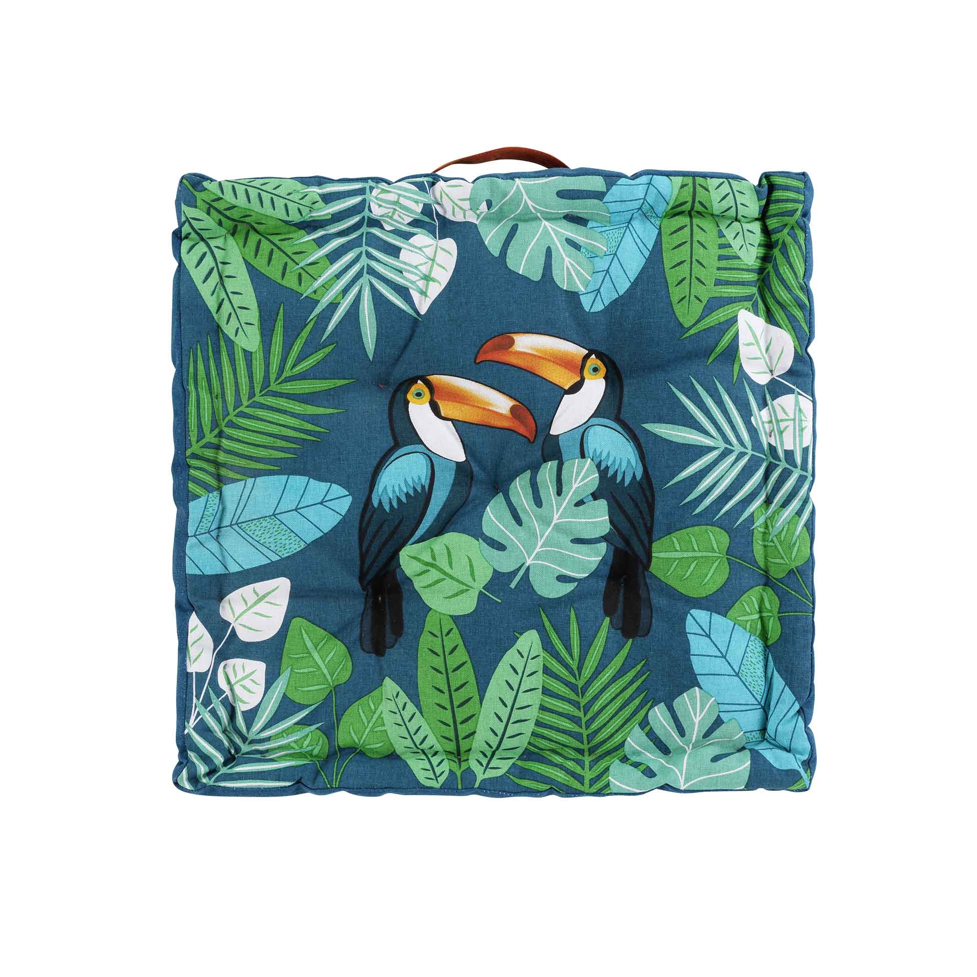 Coussin de sol matelass Collection Bello Le Toucan