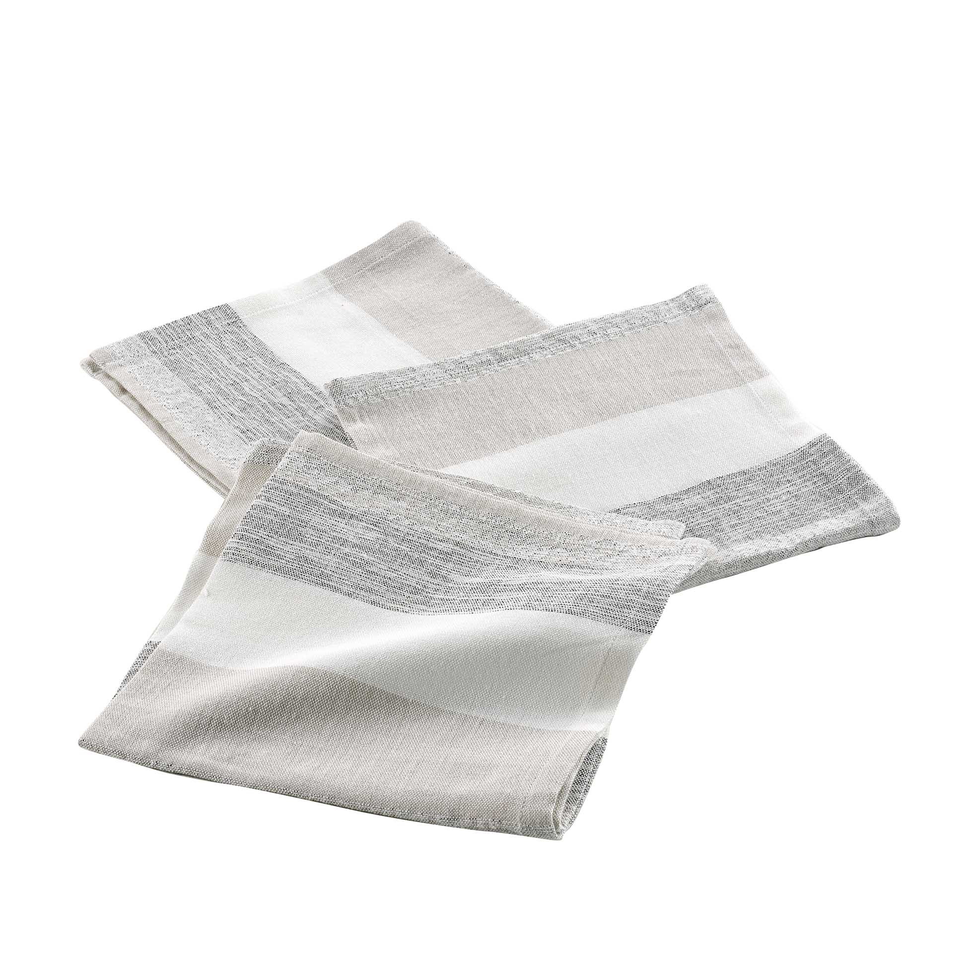 3 Serviettes de table coton Eldora