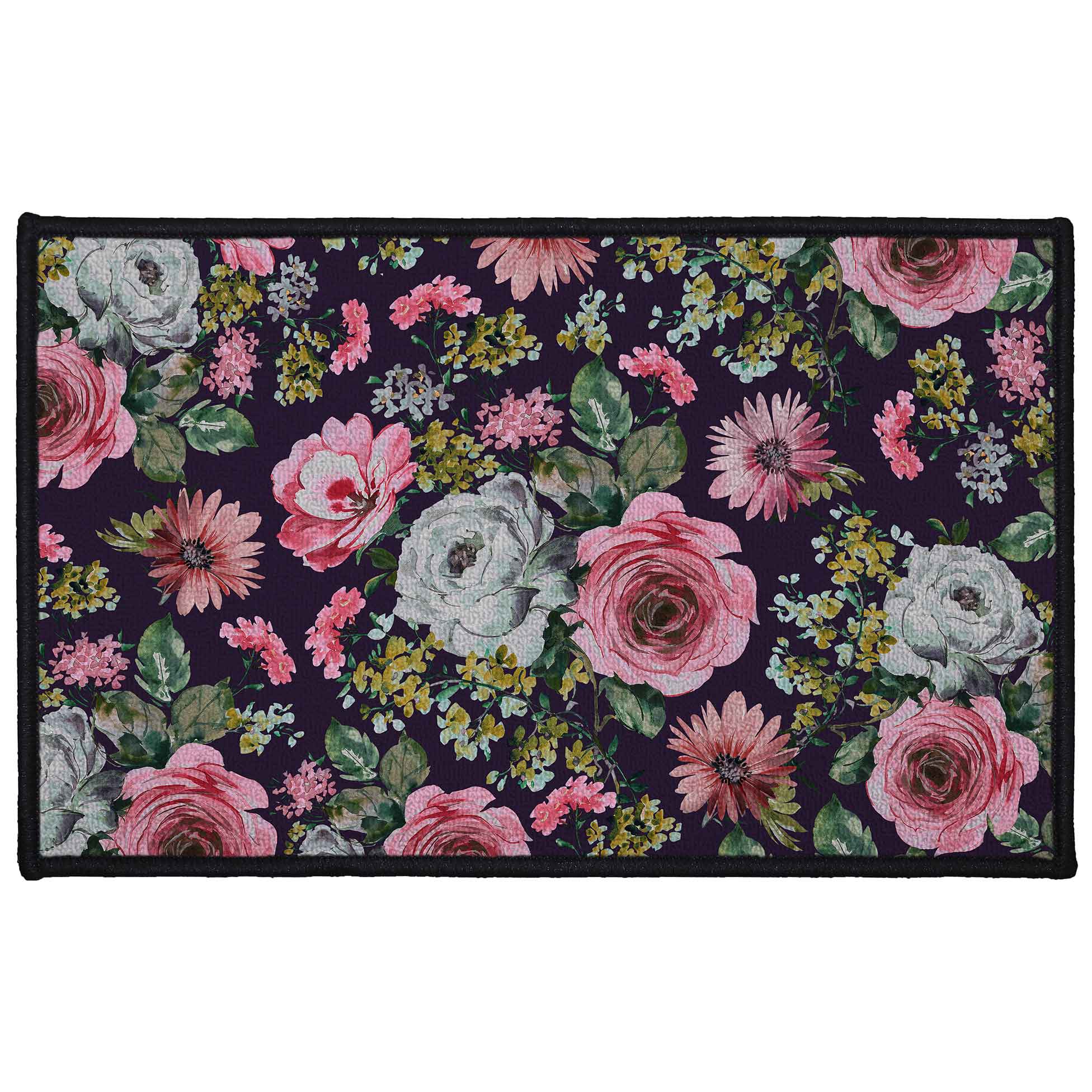 Tapis Multi-usage 50 x 80 cm Flowers